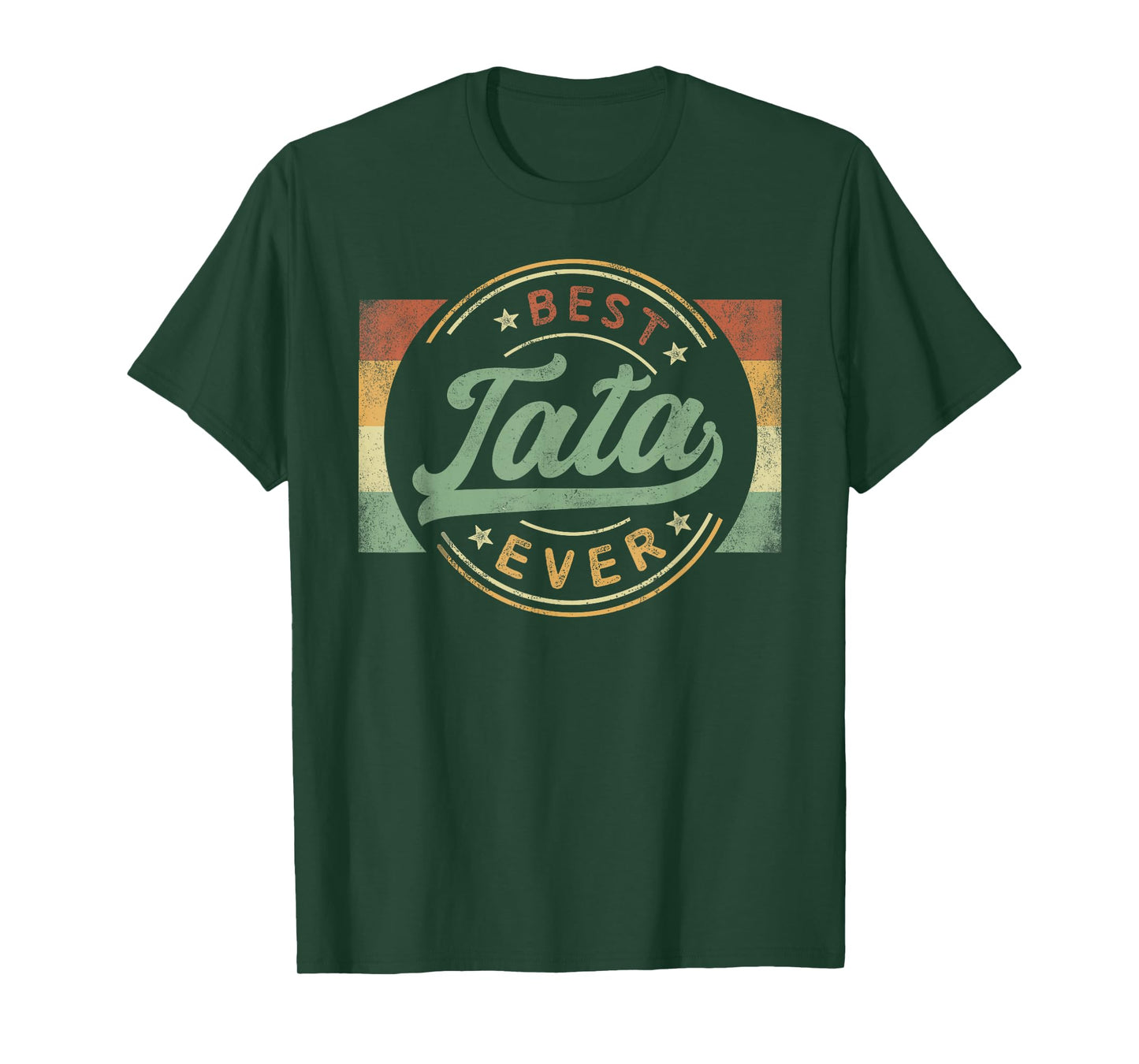 Best Tata Ever Emblem Father's Day Tata Gifts Grandpa T-Shirt