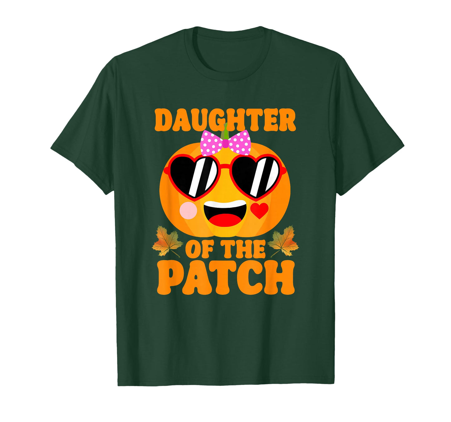 Daughter Of The Patch Pumpkin Halloween Family Matching T-Shirt