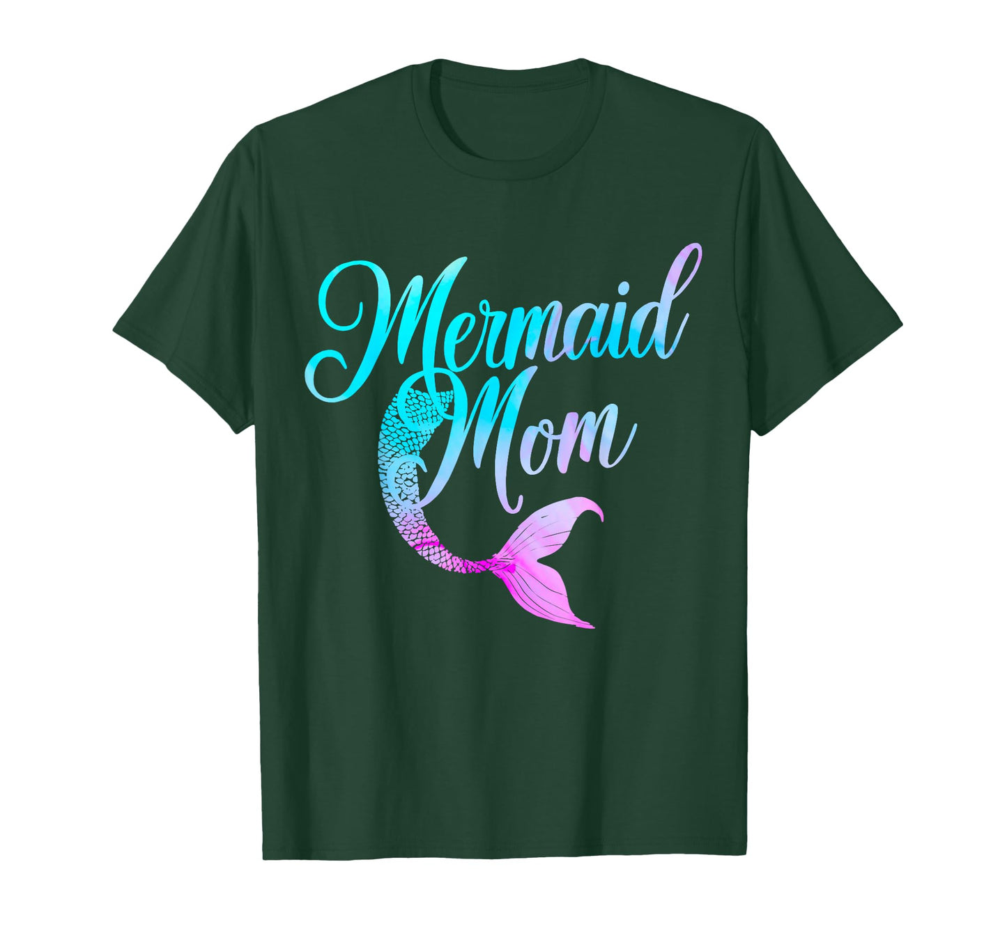 Mermaid Birthday Party Mermaid Mom T-Shirt