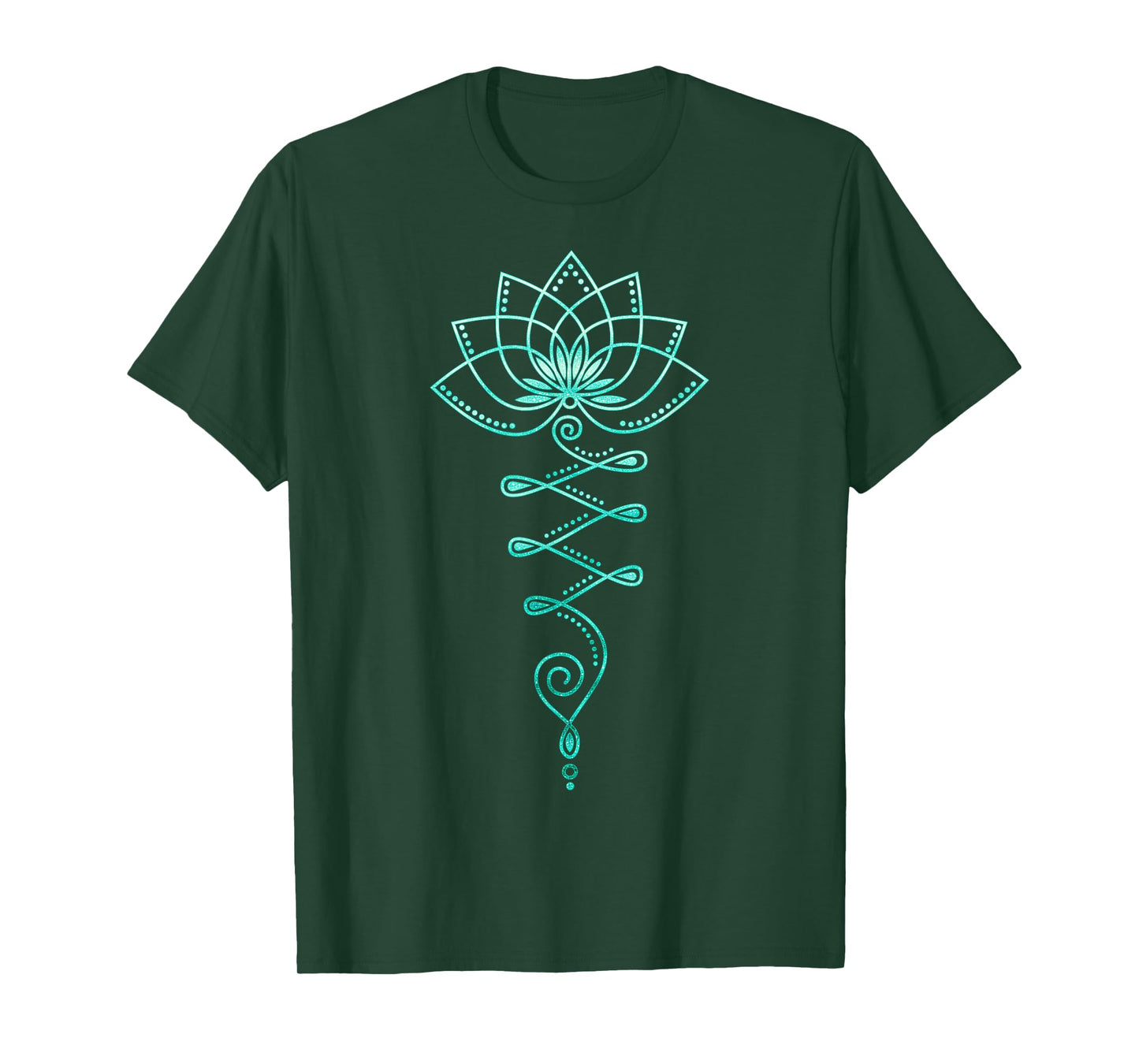 Lotus Flower, Unalome, Yoga, Meditation, Zen, Buddhism T-Shirt