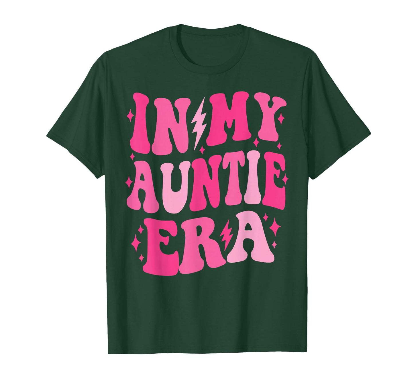 In My Auntie Era Shirt Women Aunt Era Mother's Day T-Shirt