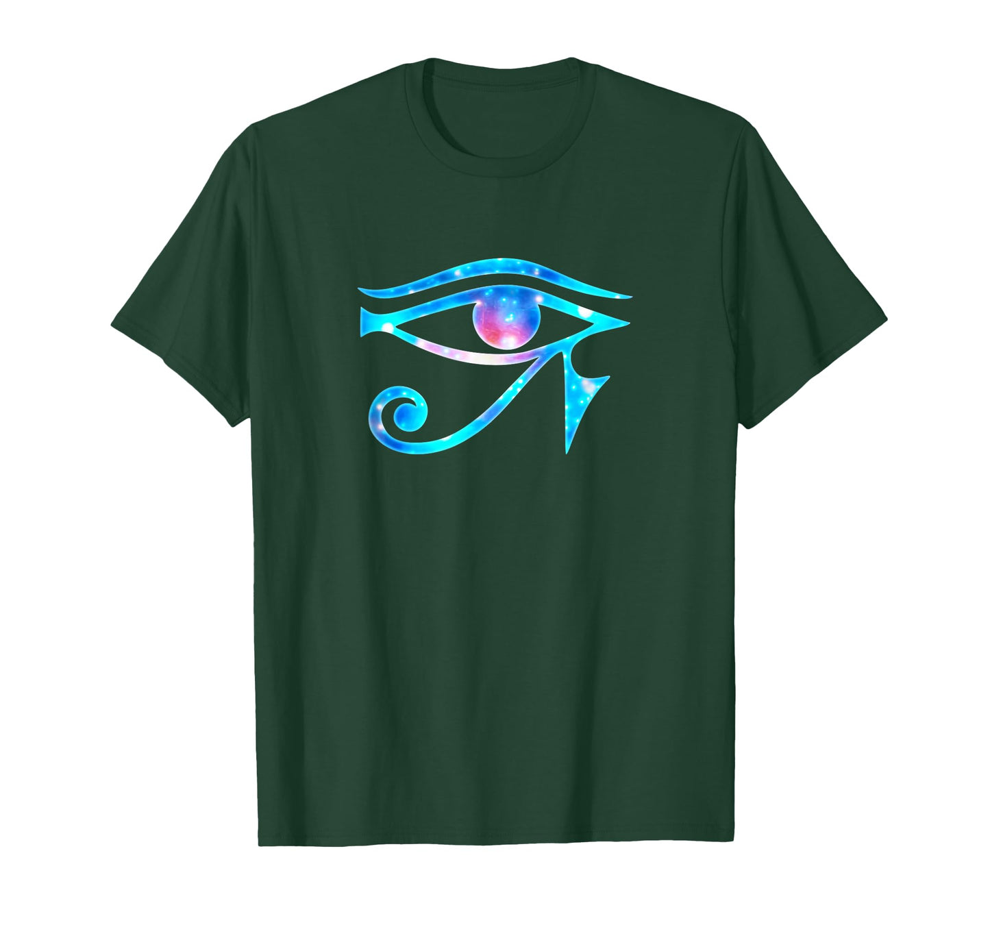 GALAXY STYLE by yuma Eye of Horus Egyptian Protection Symbol Lucky Charms T-Shirt
