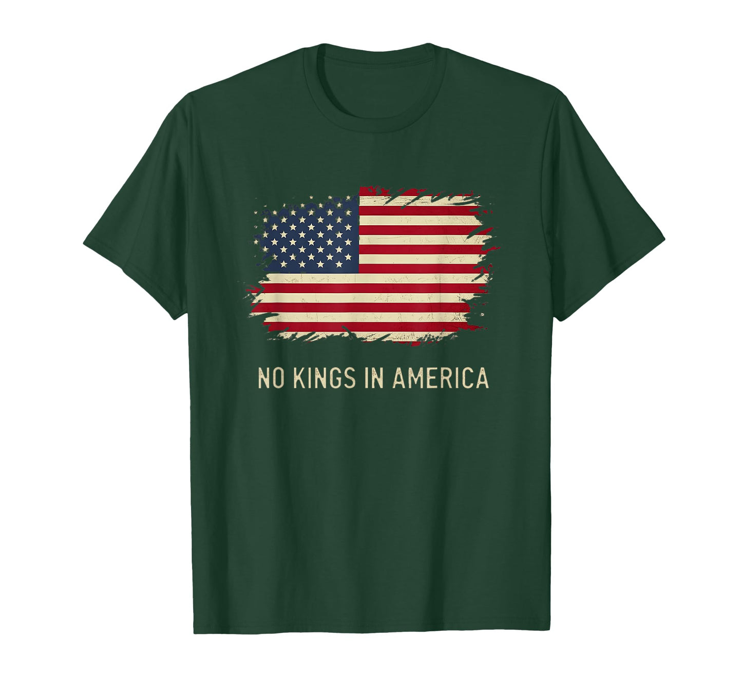 No Kings Vintage Patriotic Freedom Liberty Usa Liberty T-Shirt