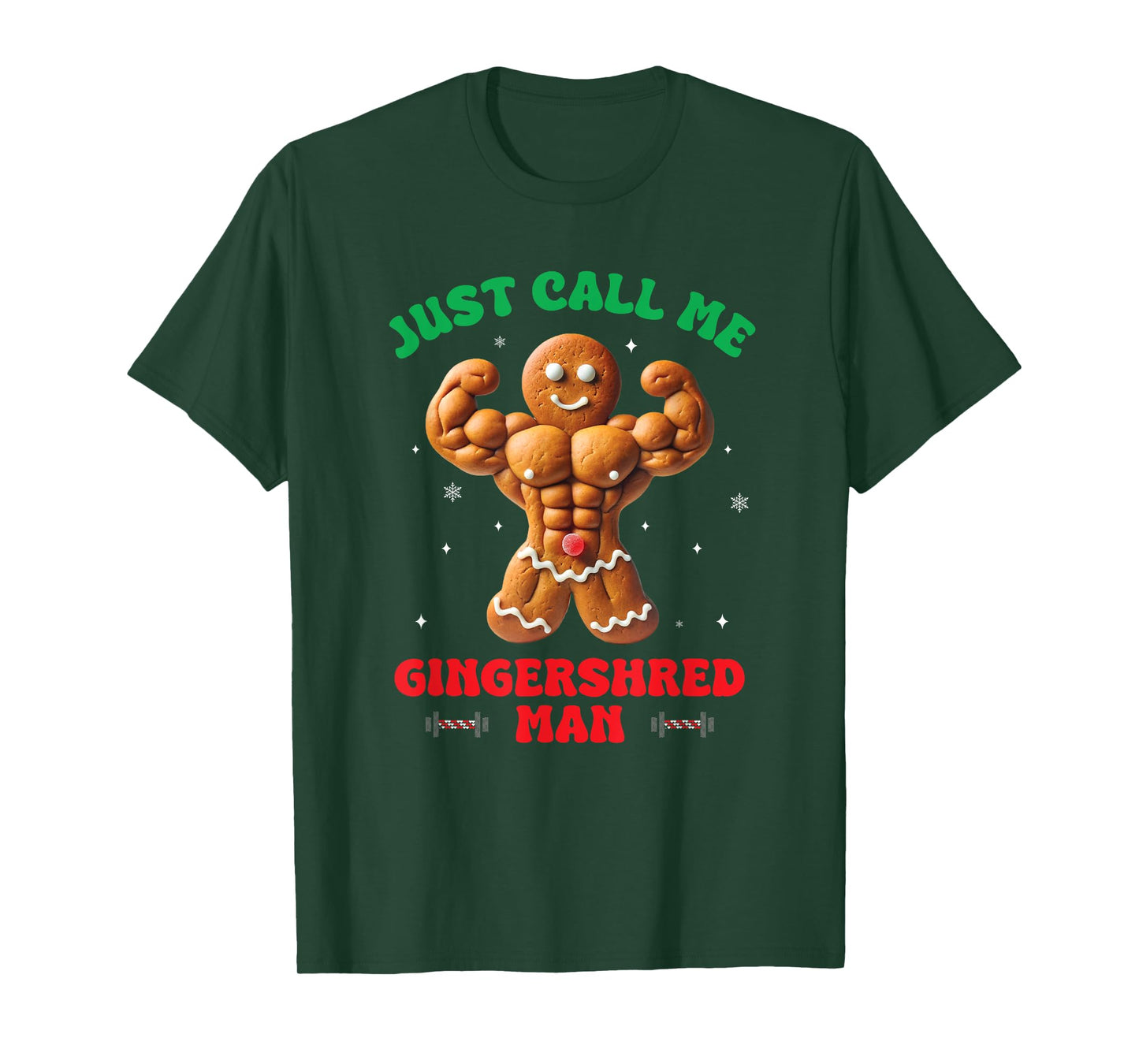 Just Call Me the Gingershred Man Workout Funny Gifts Men T-Shirt
