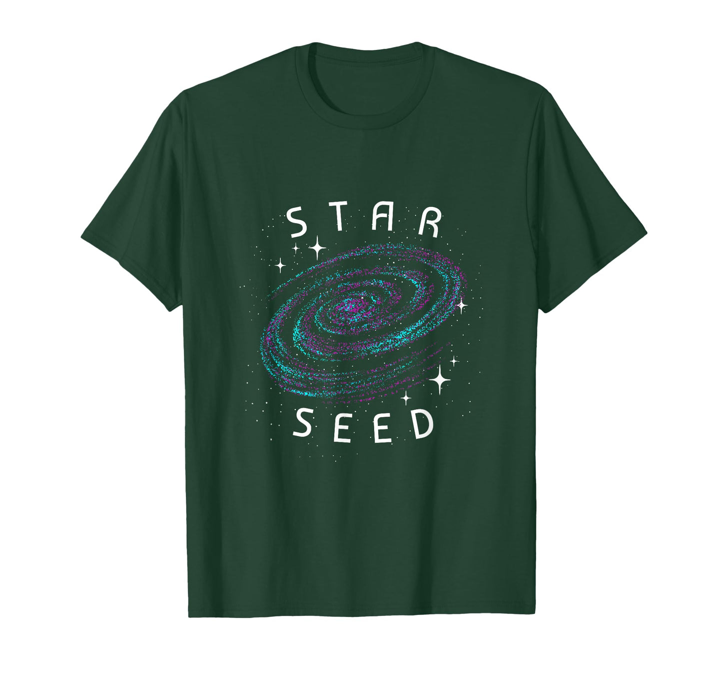Aesthetic Galaxy Nebula Universe Indigo Starseed T-Shirt