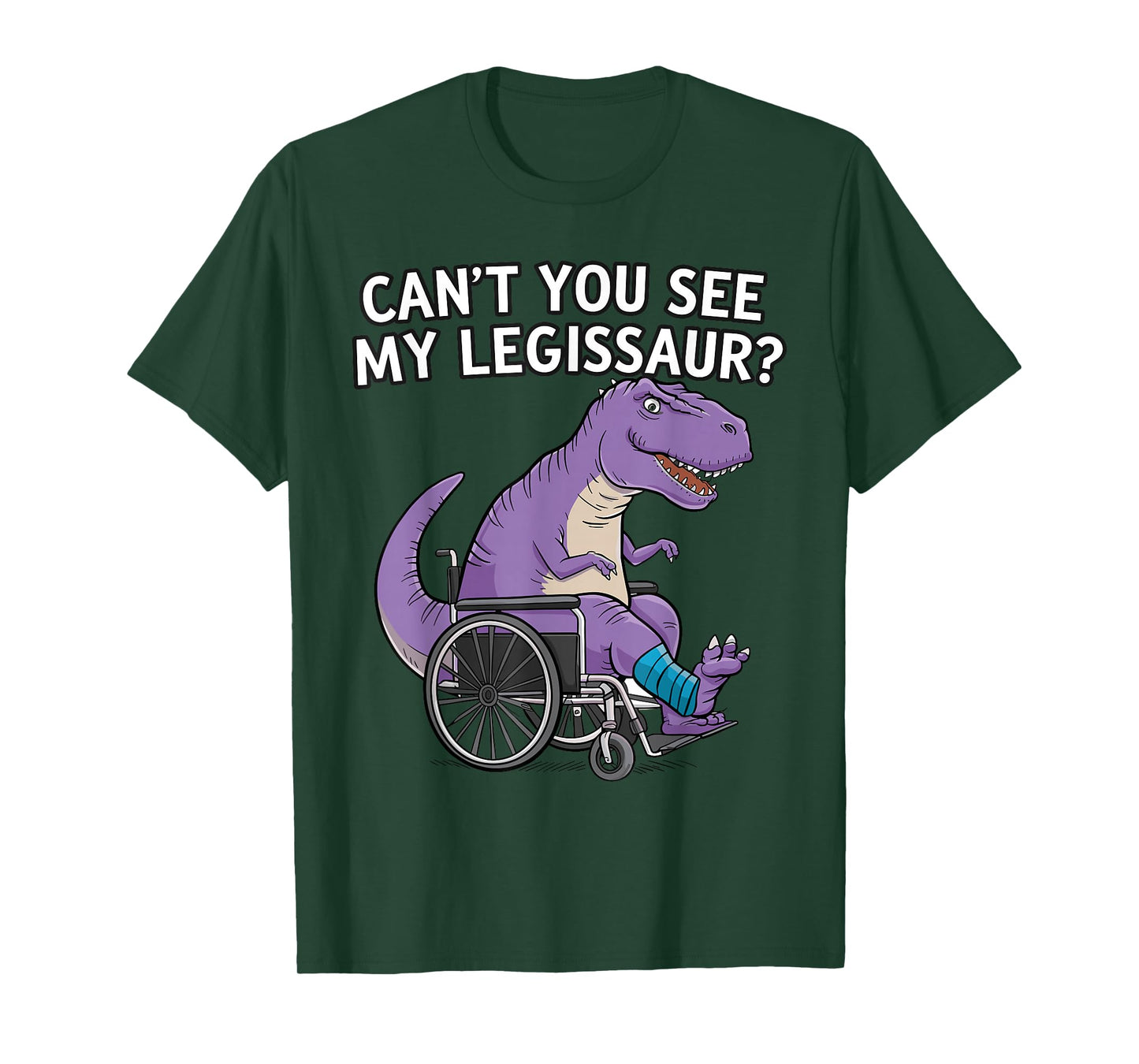 Cool Broken Leg Design for Men Boys Kids Broken Foot Ankle T-Shirt