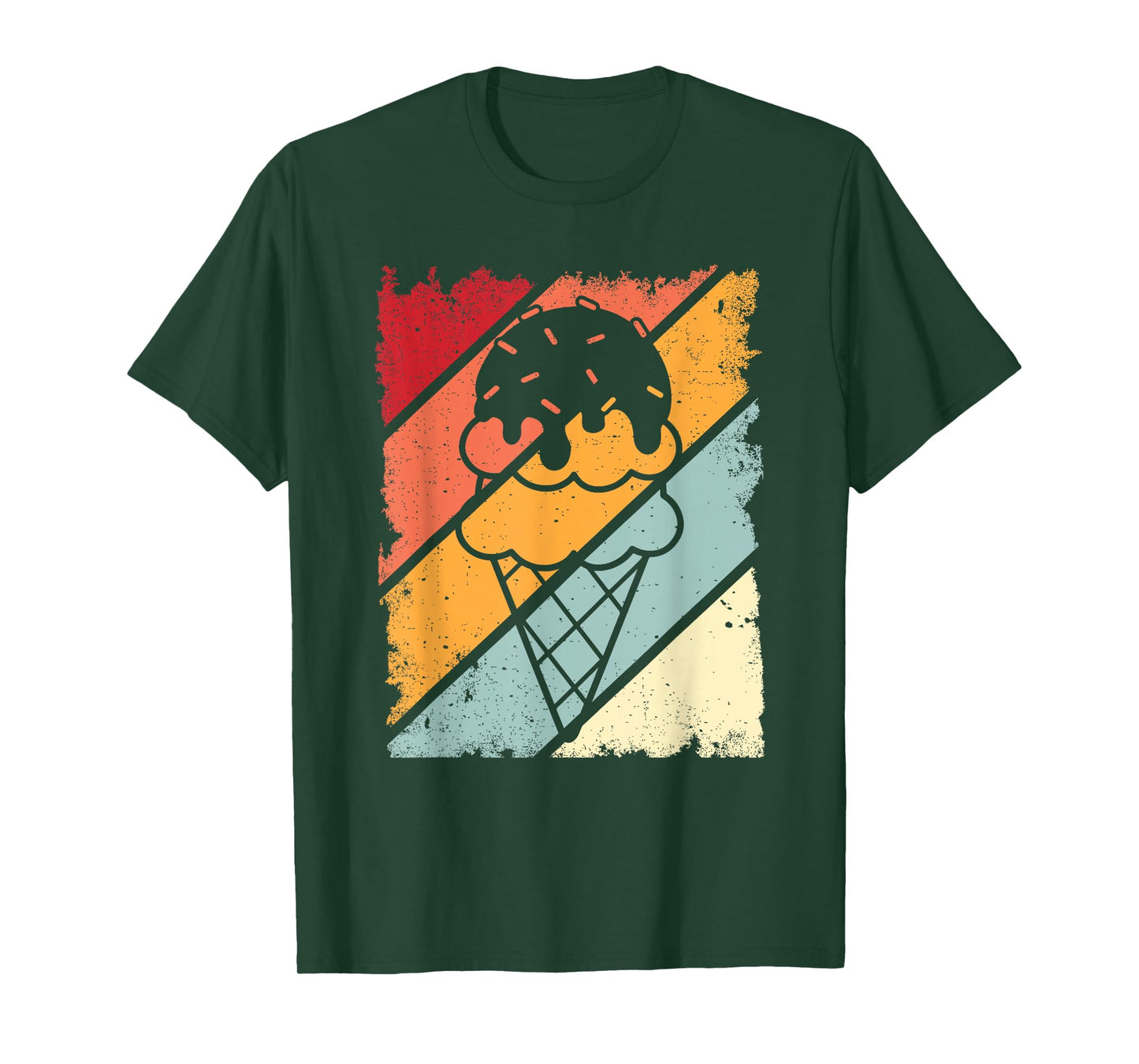 Funny Ice Cream with Sprinkles for Men Women Kids Ice Cream T-Shirt