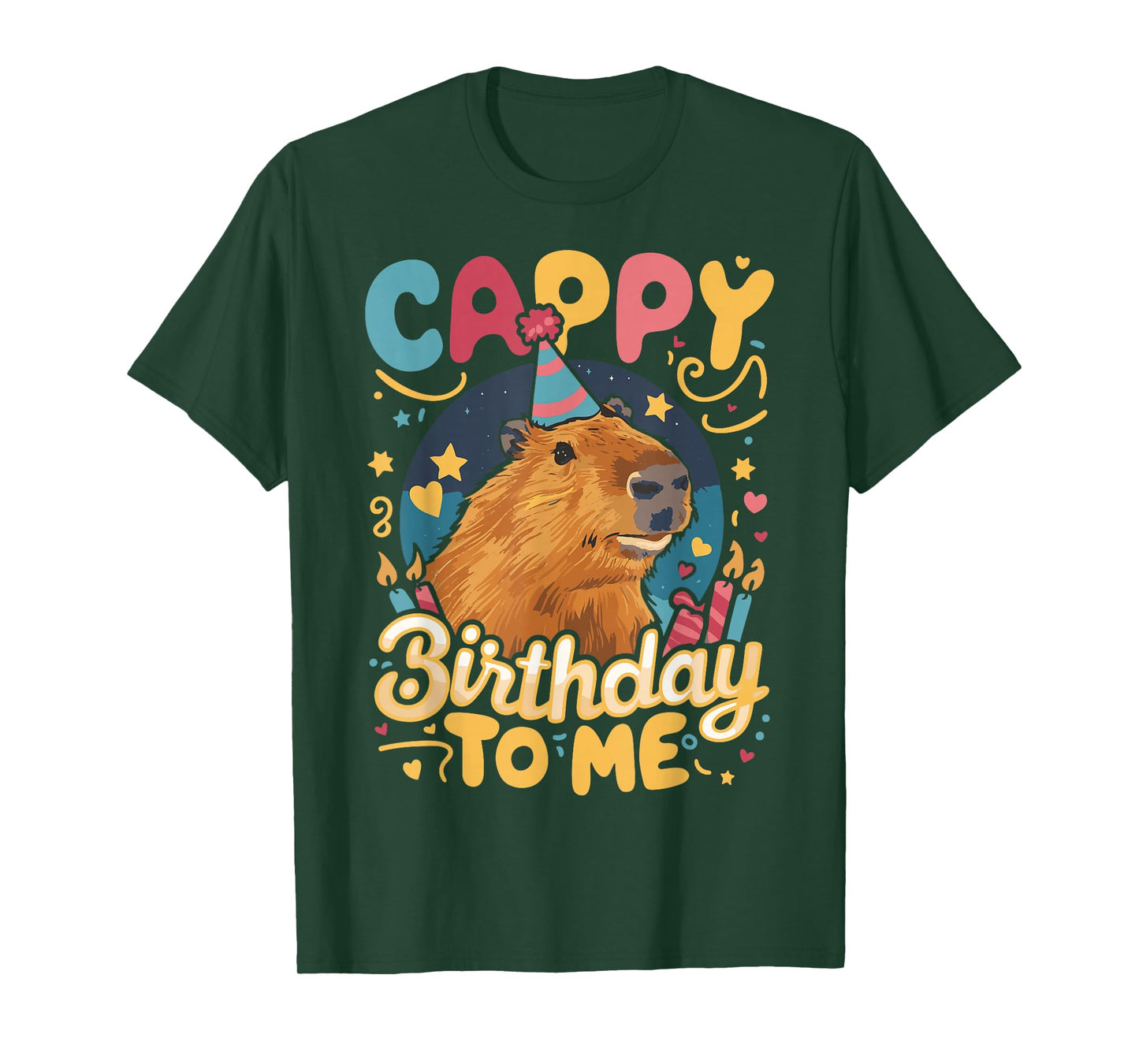 Cappy Birthday To Me Capy Birthday T-Shirt