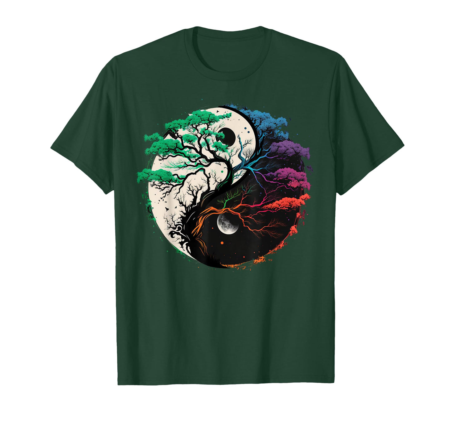 Yin Yang Tree of Life T-Shirt