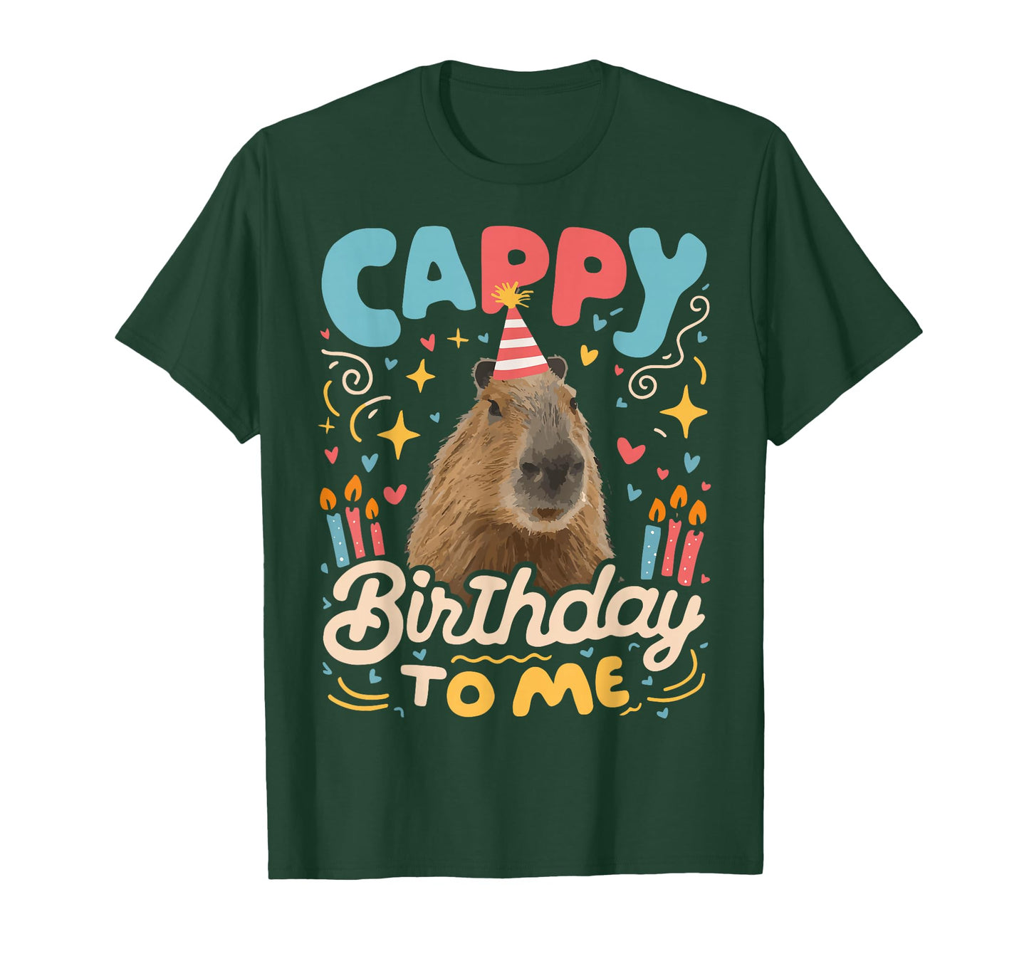 Cappy Birthday To Me Capy Birthday T-Shirt