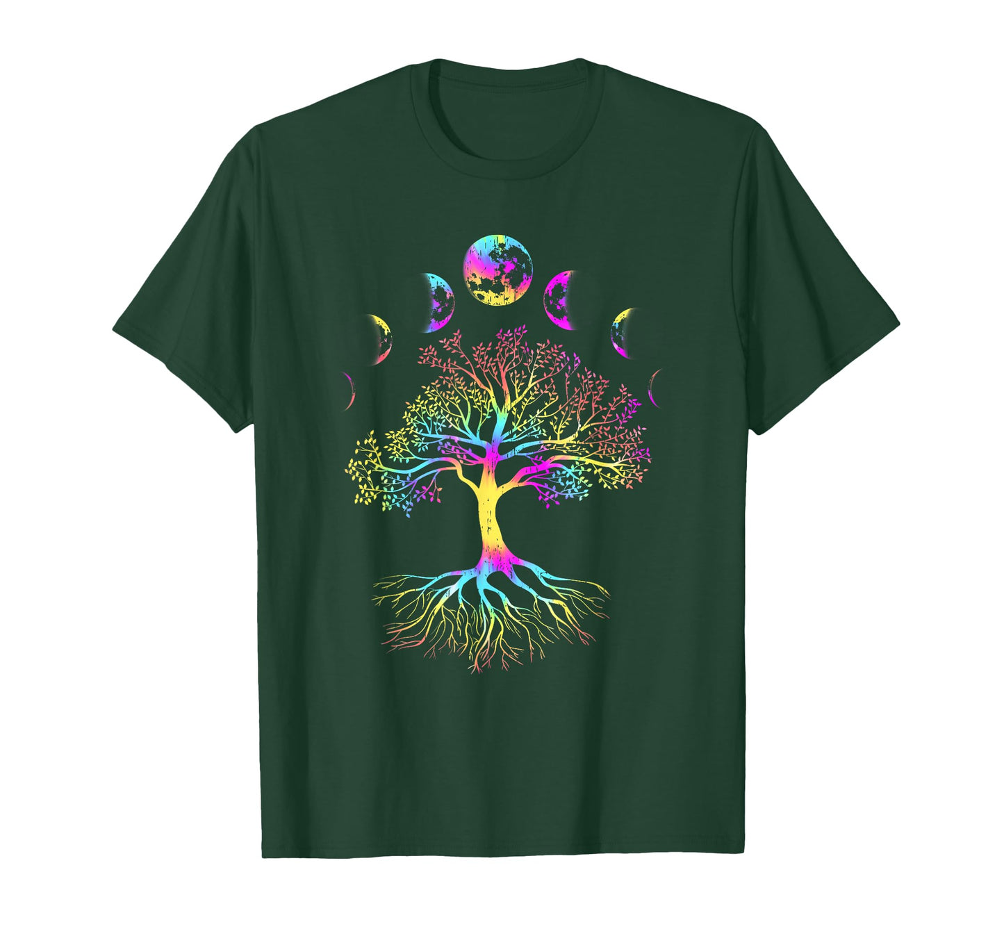 Moon Phases Tree of Life T-Shirt