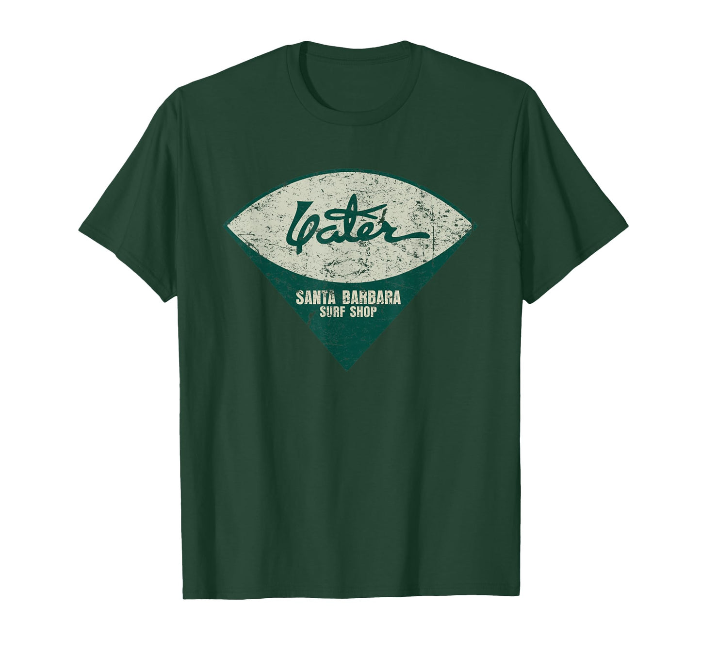 Vintage Yater Surf Surfboards Distressed Men And Women T-Shirt