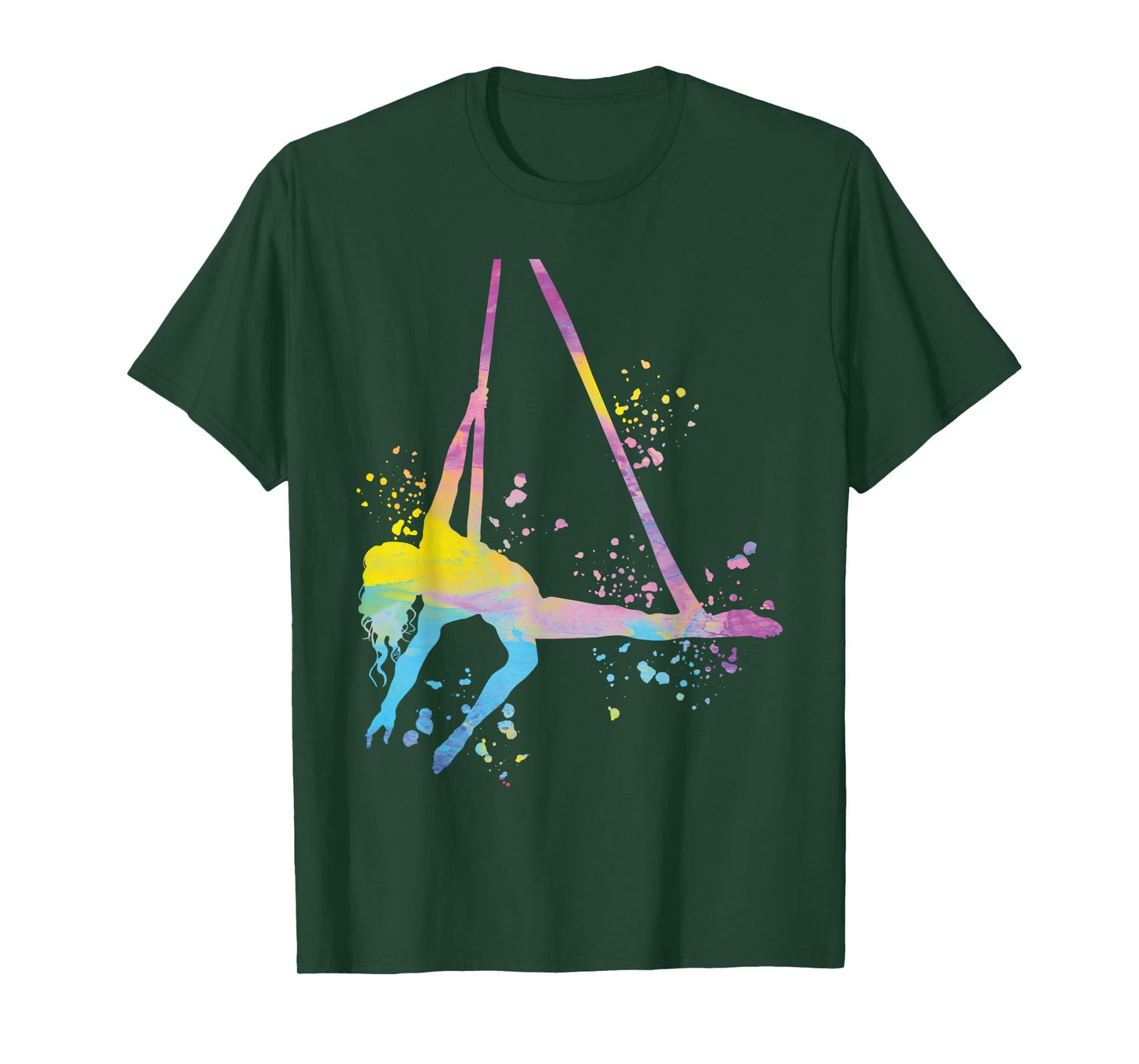 Aerialist Colorsplash Aerial Yoga Kids Aerial Silk T-Shirt