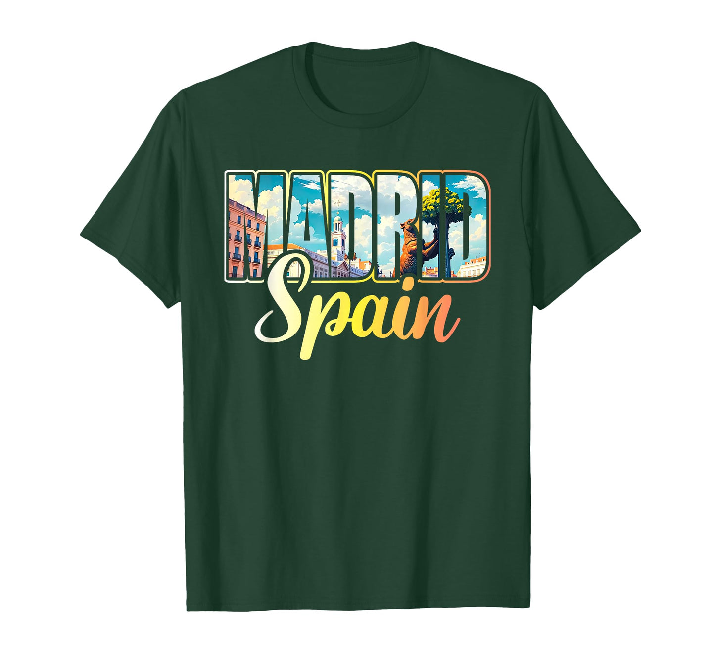 Madrid Spain Espana Town Spain City Madrid T-Shirt
