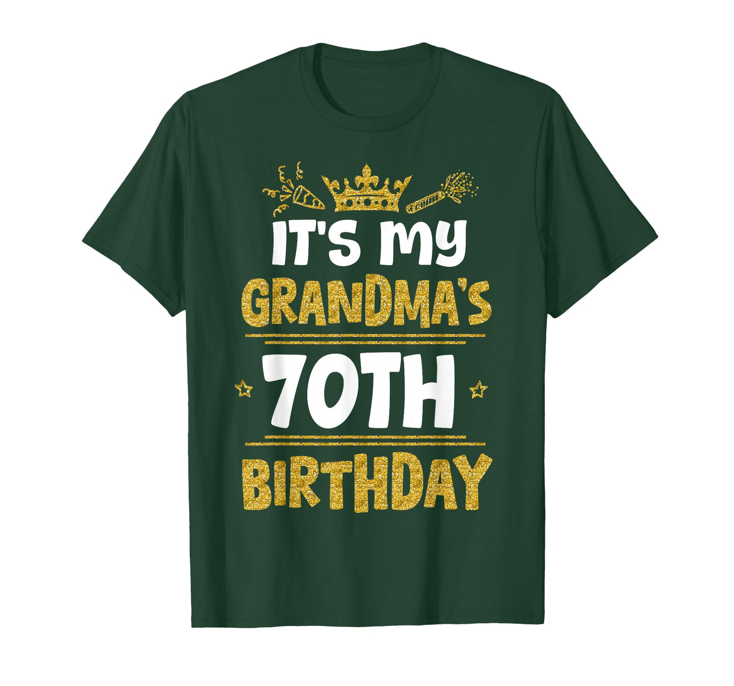 Happy It's My Grandma's 70th Birthday 1955 70 Years Old T-Shirt