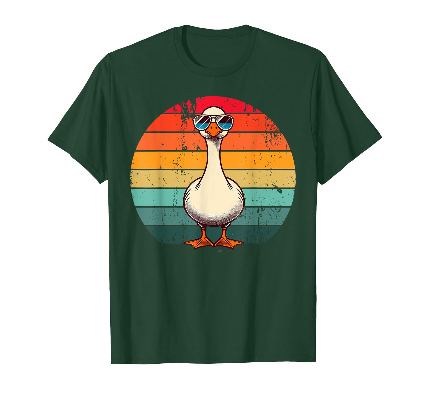 Silly Goose in Sunglasses Pun Meme Pool Funny Goose T-Shirt