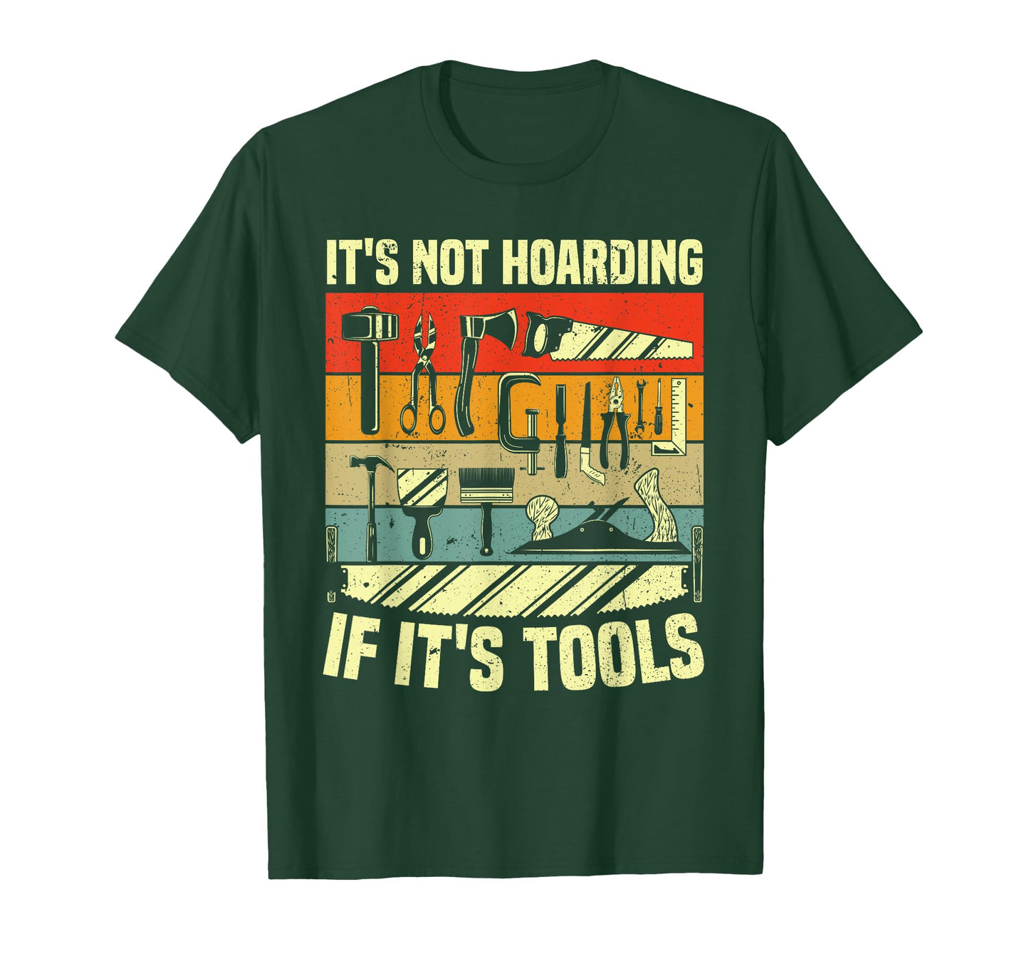 Funny Woodworker Art For Men Carpenter Wood Working Tools T-Shirt