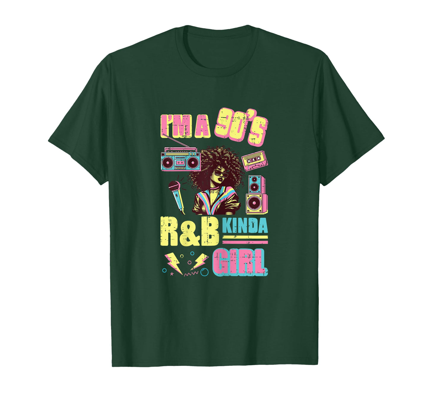 Im 90s R&B Kinda Girl Retro RNB Hip Hop Women Girls Kids T-Shirt