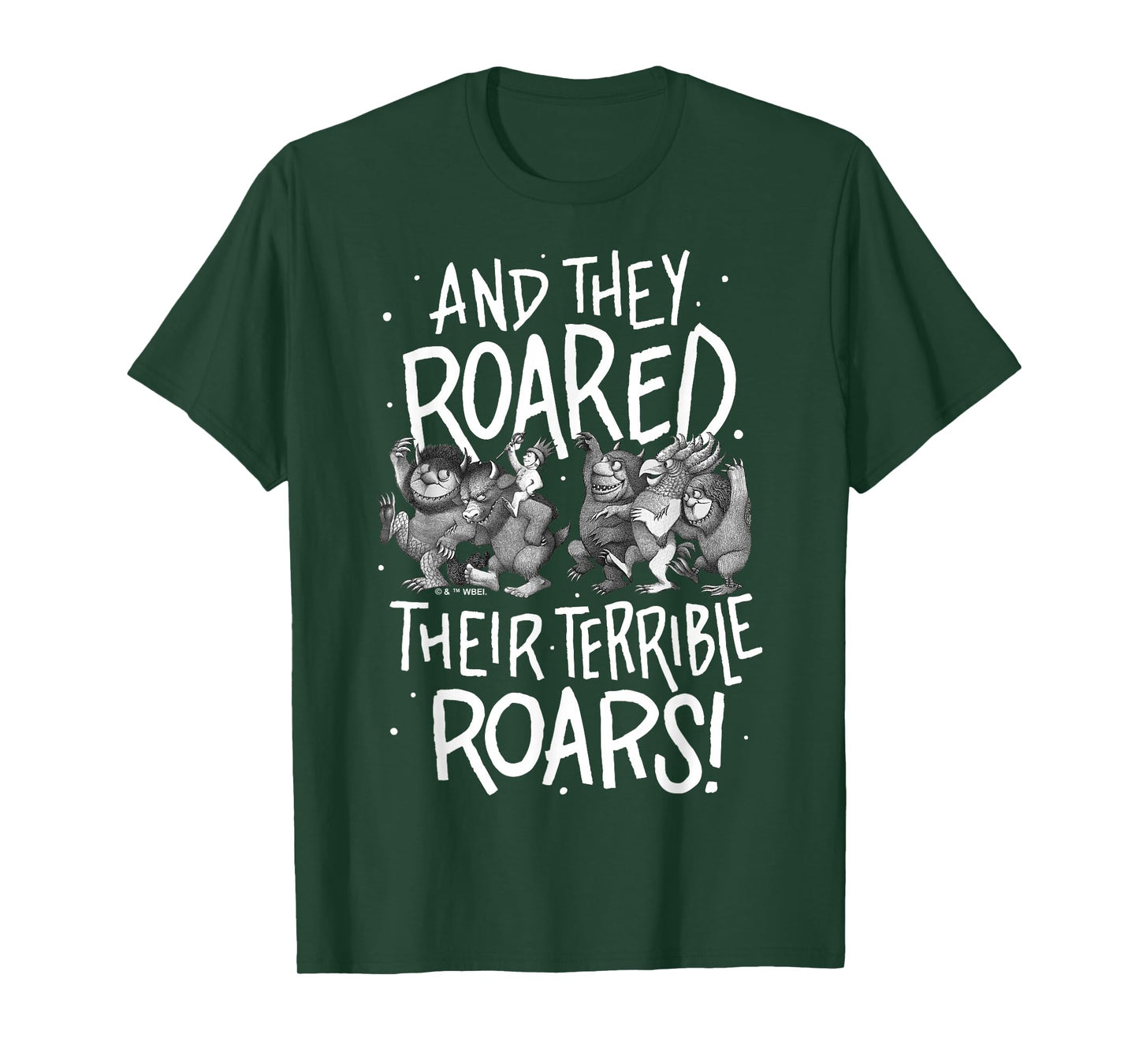 Where The Wild Things Are - They Roared Their Terrible Roars T-Shirt