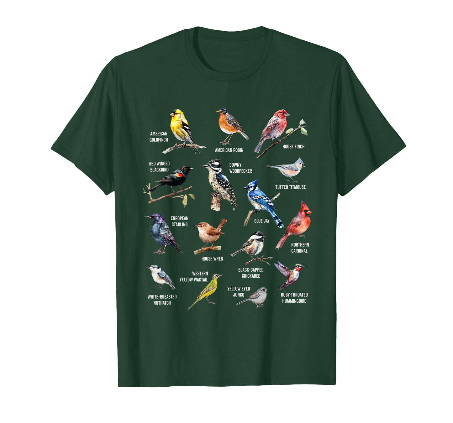 Bird Watching Bird Watcher Bird Lover Birder Birding Nerd T-Shirt