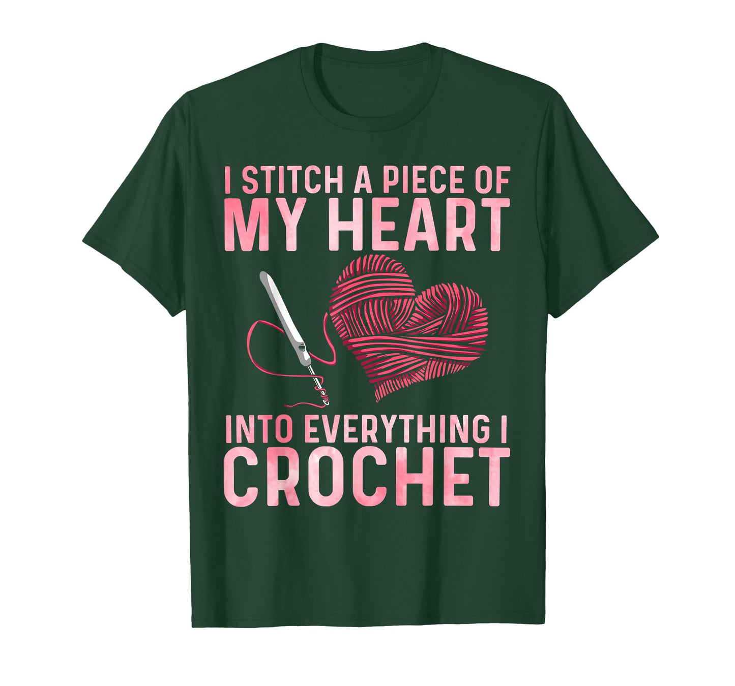Funny Crochet Design for Men Women Crocheting Crochet Lover T-Shirt