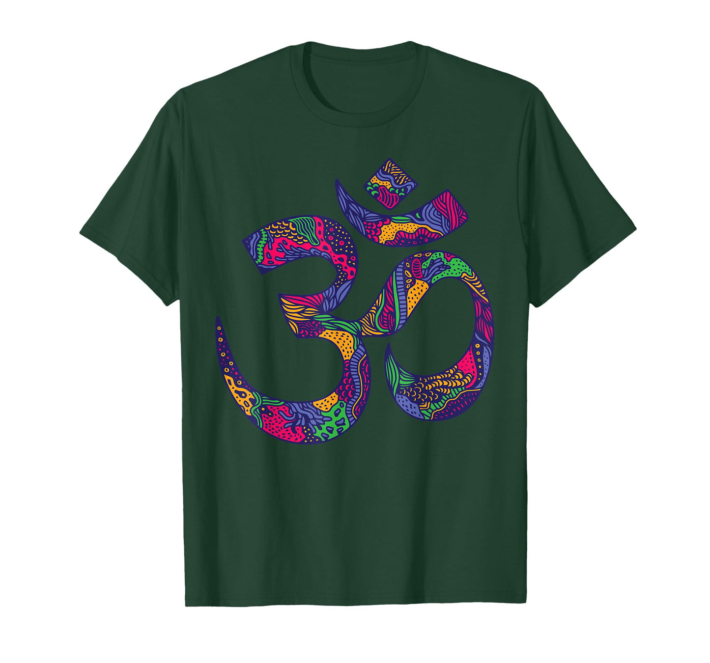 Om Symbol Namaste Aum Ohm Hindu Zen Tantra Yoga Day T-Shirt