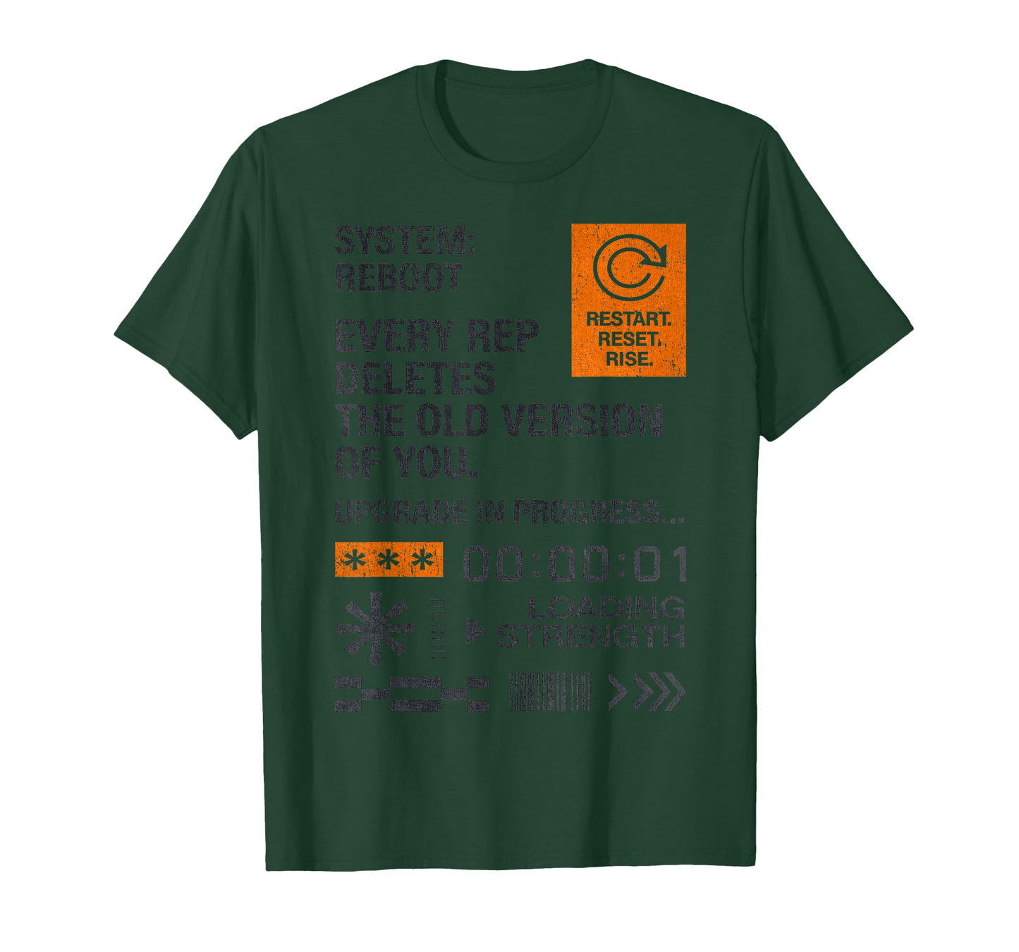 Y2K Fitness Quote Gym Training Discipline Yoga Sport Workout T-Shirt
