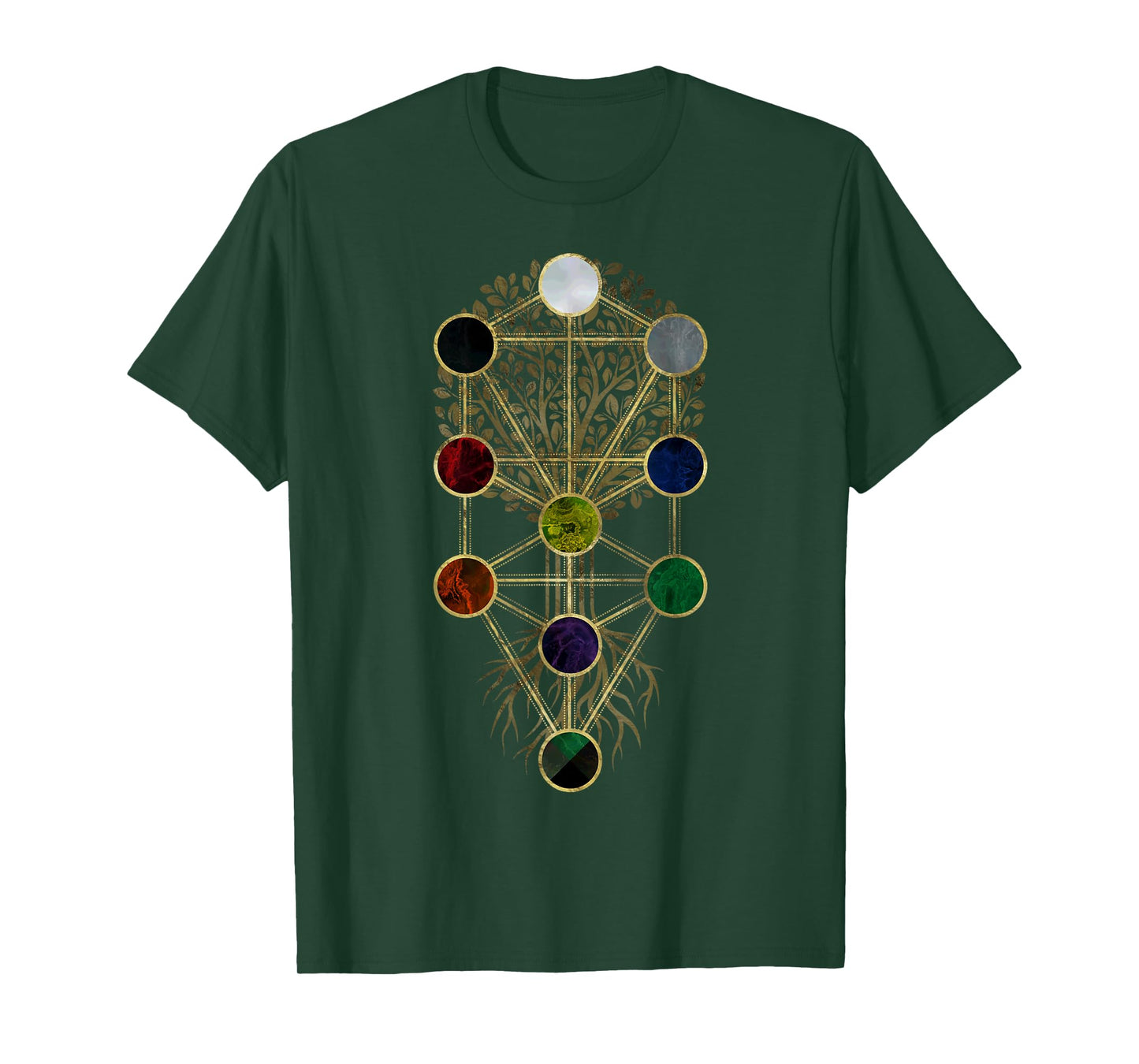 Kabbalah The Tree of Life - Etz Hayim T-Shirt
