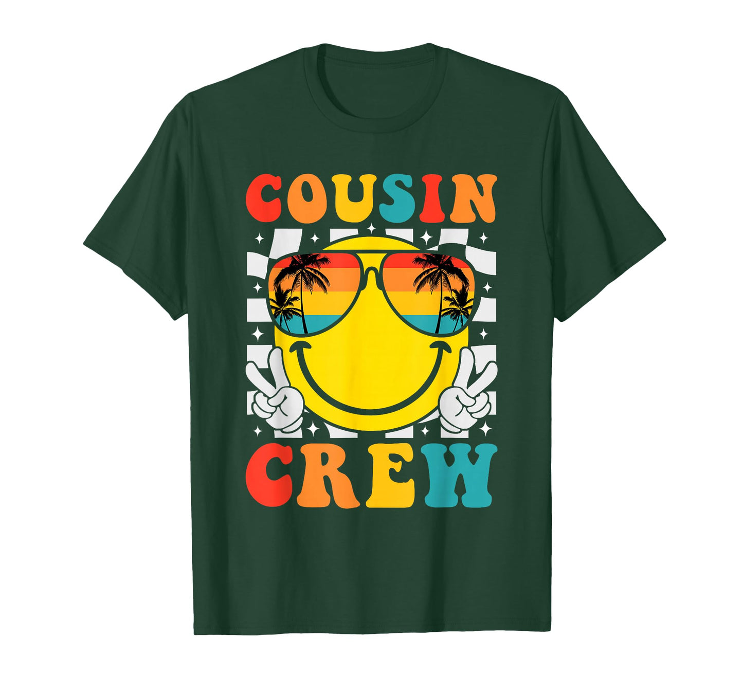 Cousin crew 2025 Summer Vacation Beach Family Trips Matching T-Shirt