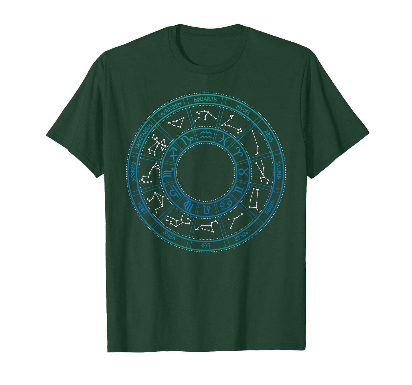 Zodiac Signs Astrology Horoscope Lover Astrological Symbols T-Shirt