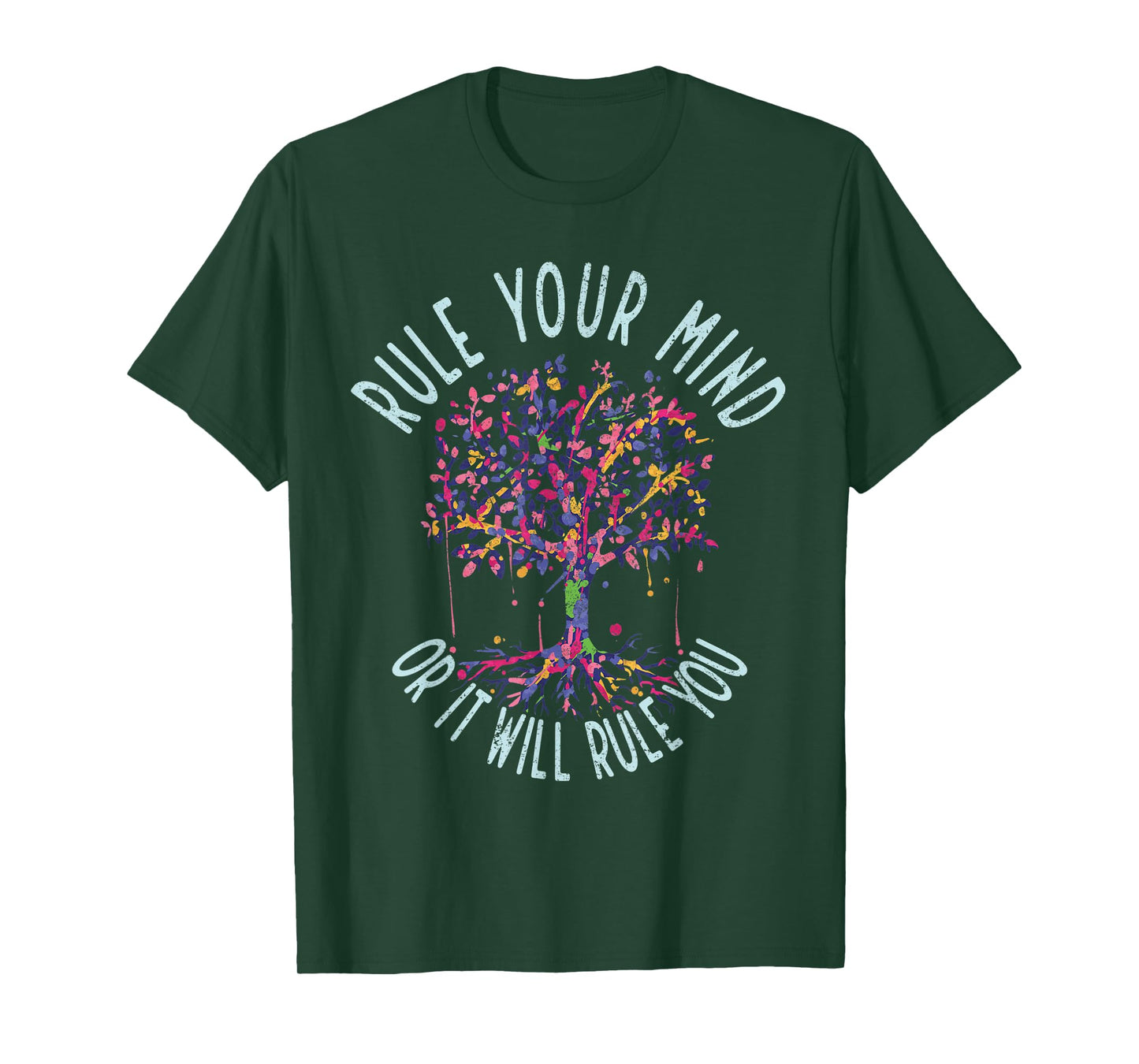 Tree Of Life Spiritual Quote Yoga Workout T-Shirt