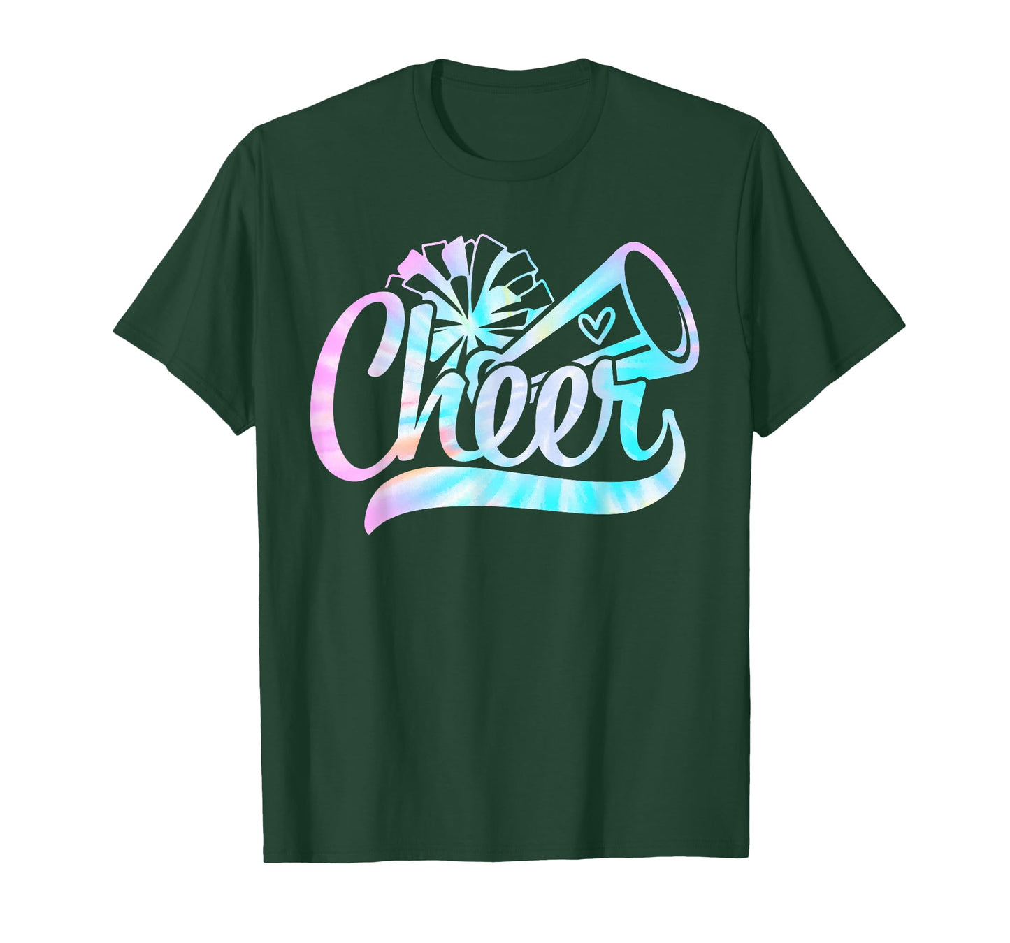 Tie Dye Cheer Cheerleading for Cheerleader Squad Girl BFF T-Shirt