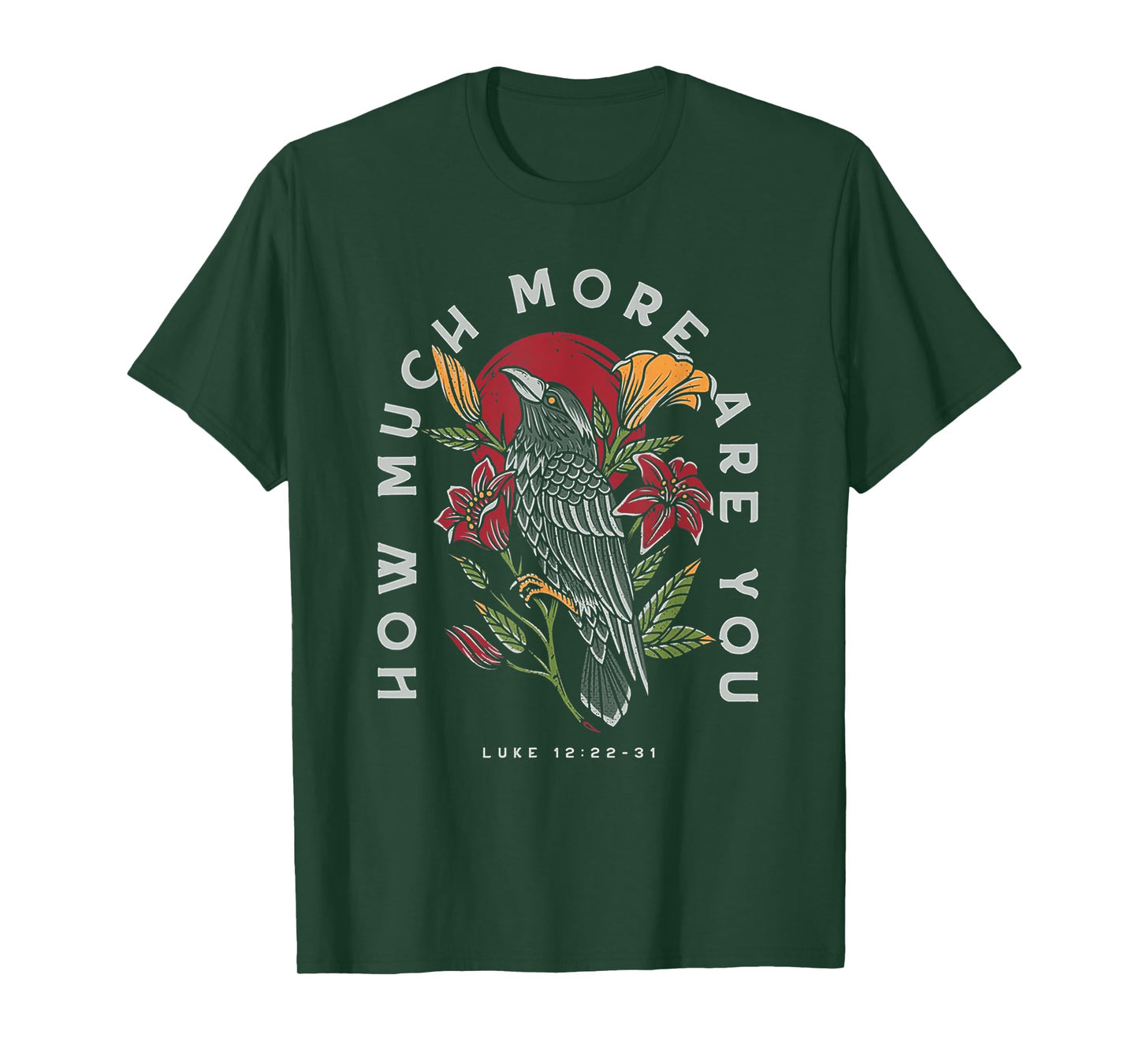 How Much More Are You Ravens And Lilies T-Shirt