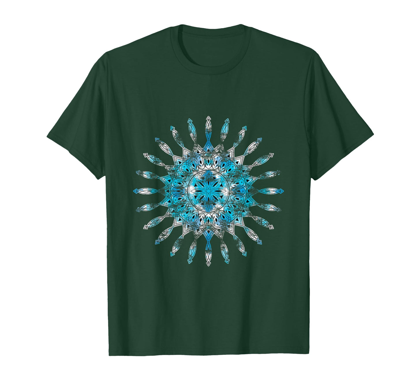 Spiritual Meditation Mantra Asian Diwali Pilates Mandala T-Shirt