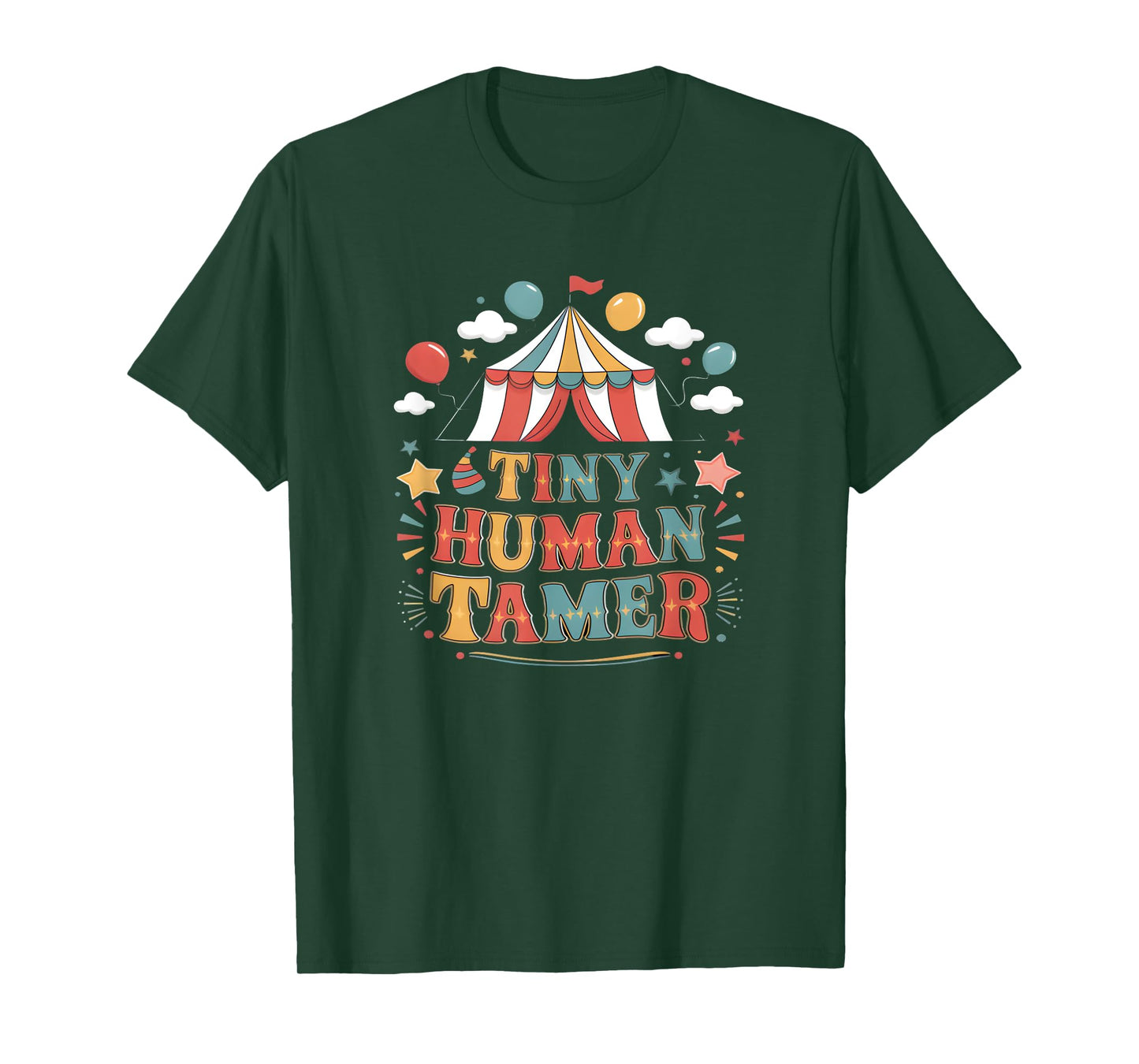 Tiny Human Tamer Circus Carneval Staff T-Shirt