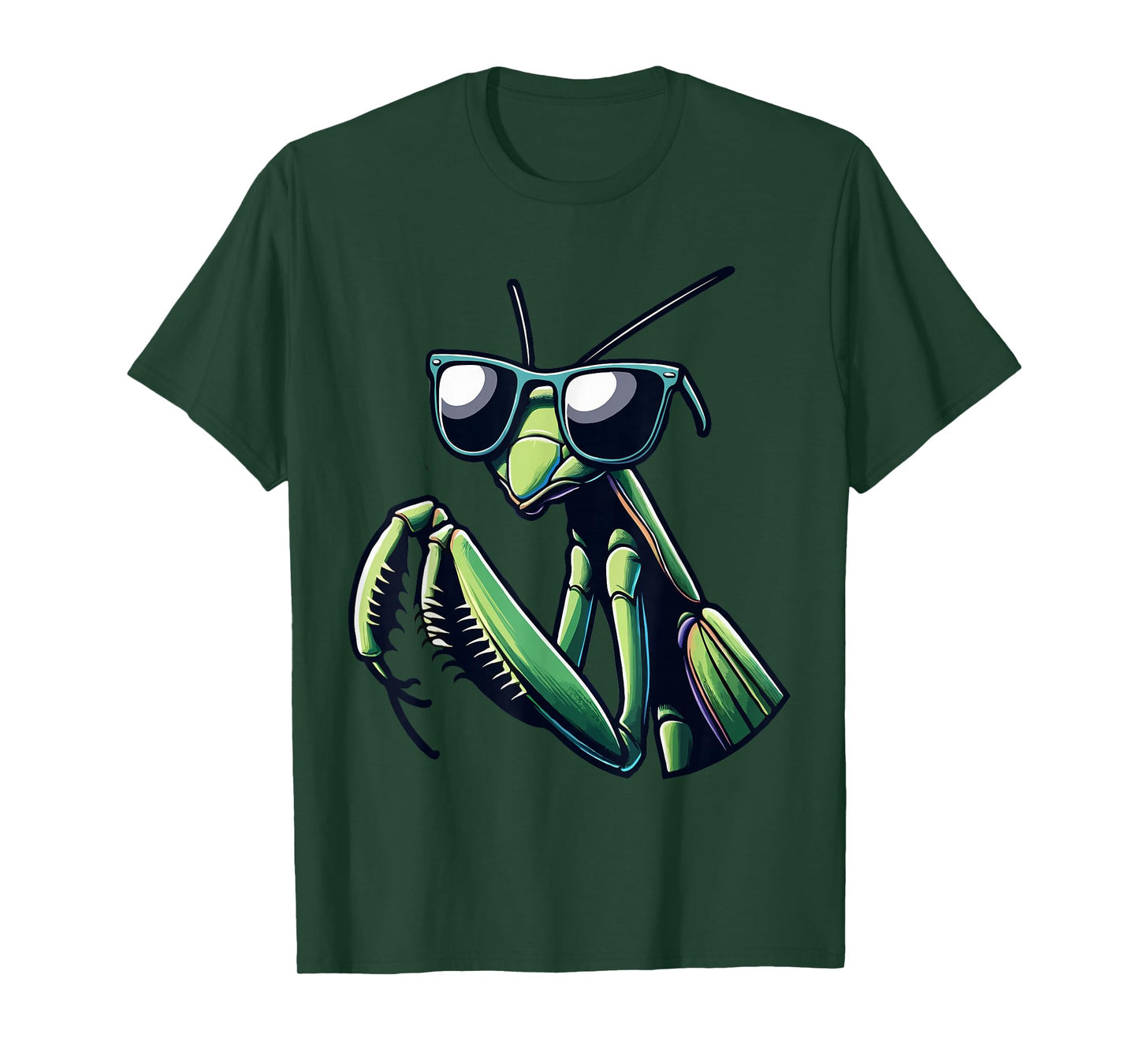 Praying Mantis For Kids Boys Toddler Men Women Bug Insect T-Shirt