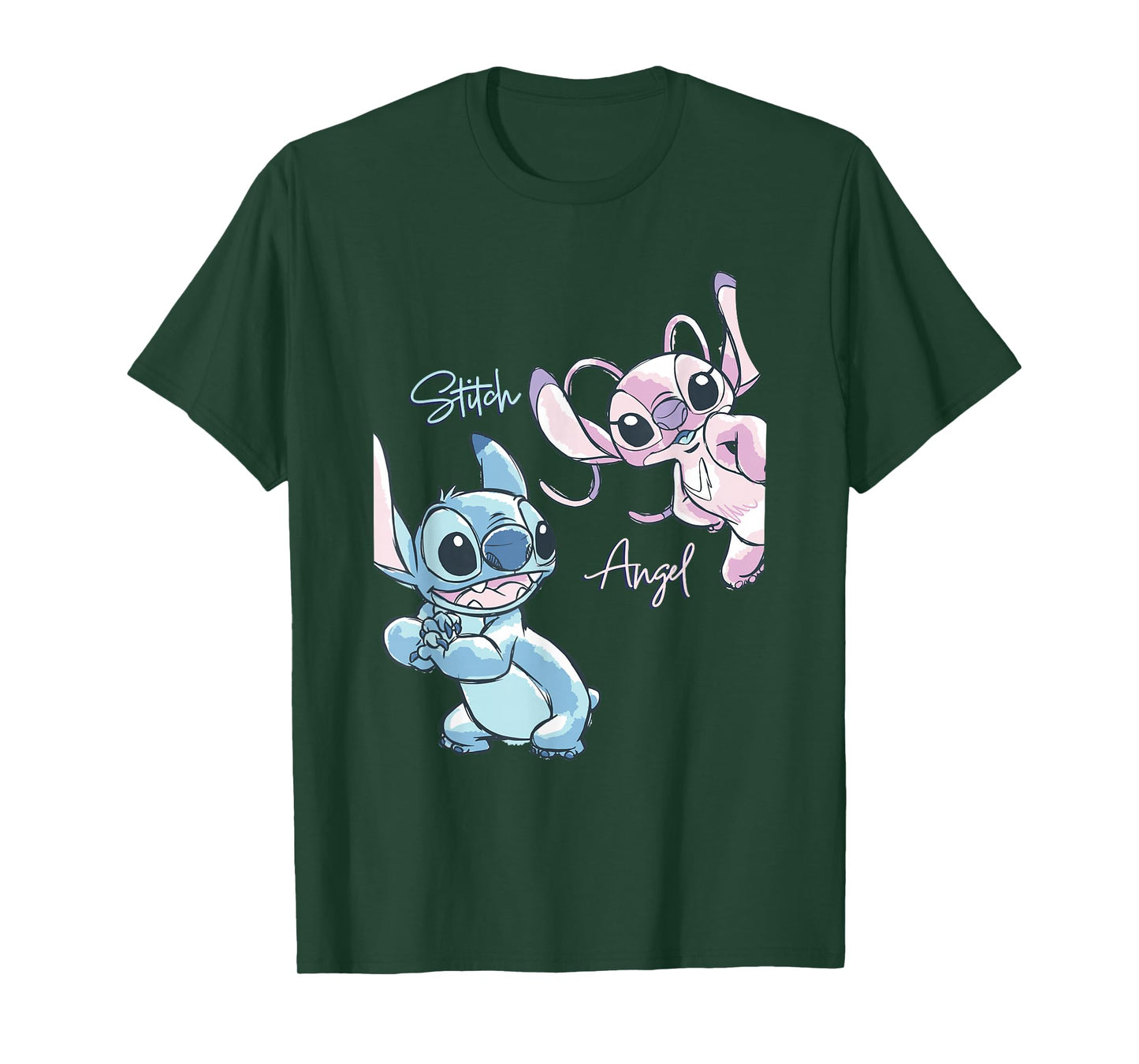 Disney Lilo & Stitch: The Series 2 Angel and Stitch Duo T-Shirt