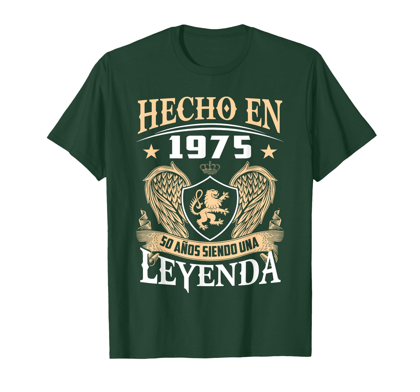Made In 1975 Legend Spanish Cumpleaños 50th Birthday T-Shirt