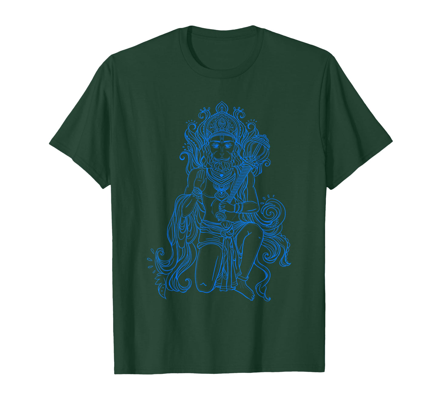 "Divine Hanuman" β Full Body Depiction of The Monkey God T-Shirt