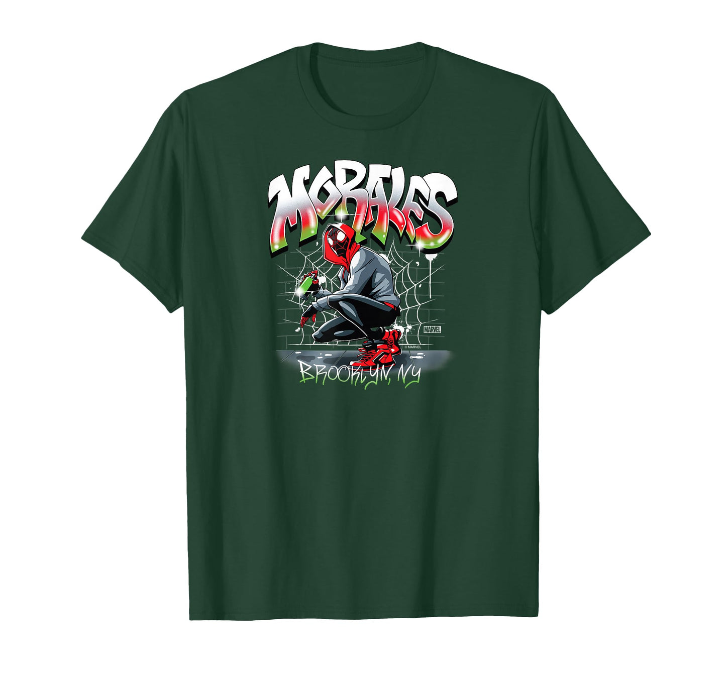 Spider-Man - Miles Morales Spray Paint T-Shirt