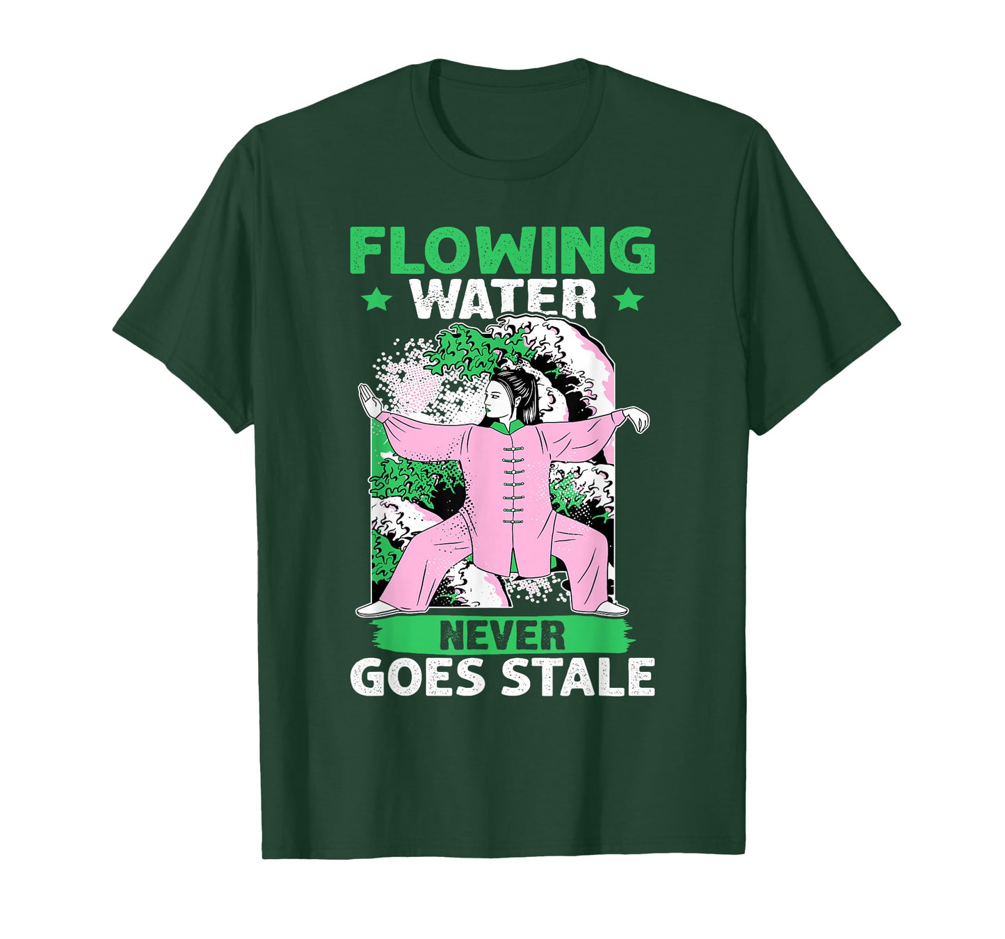 Tai Chi: Flowing Water Never Goes Stale T-Shirt