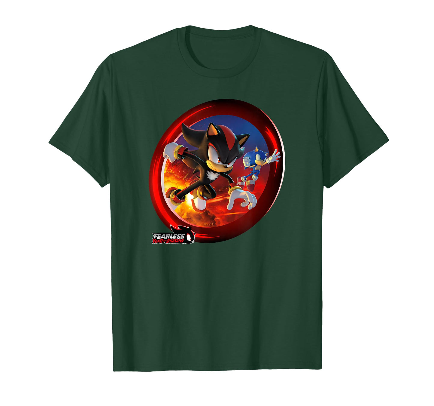 Sonic the Hedgehog, Fearless: Year of Shadow key art T-Shirt