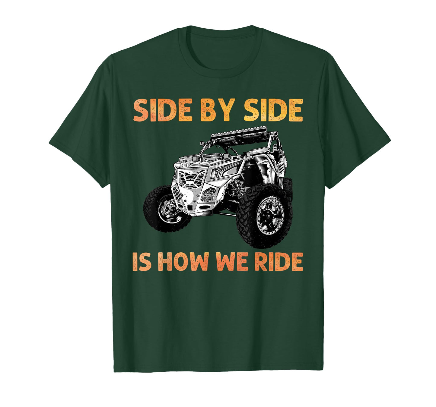 Funny SxS Design for Men Women Offroading UTV Side by Side T-Shirt