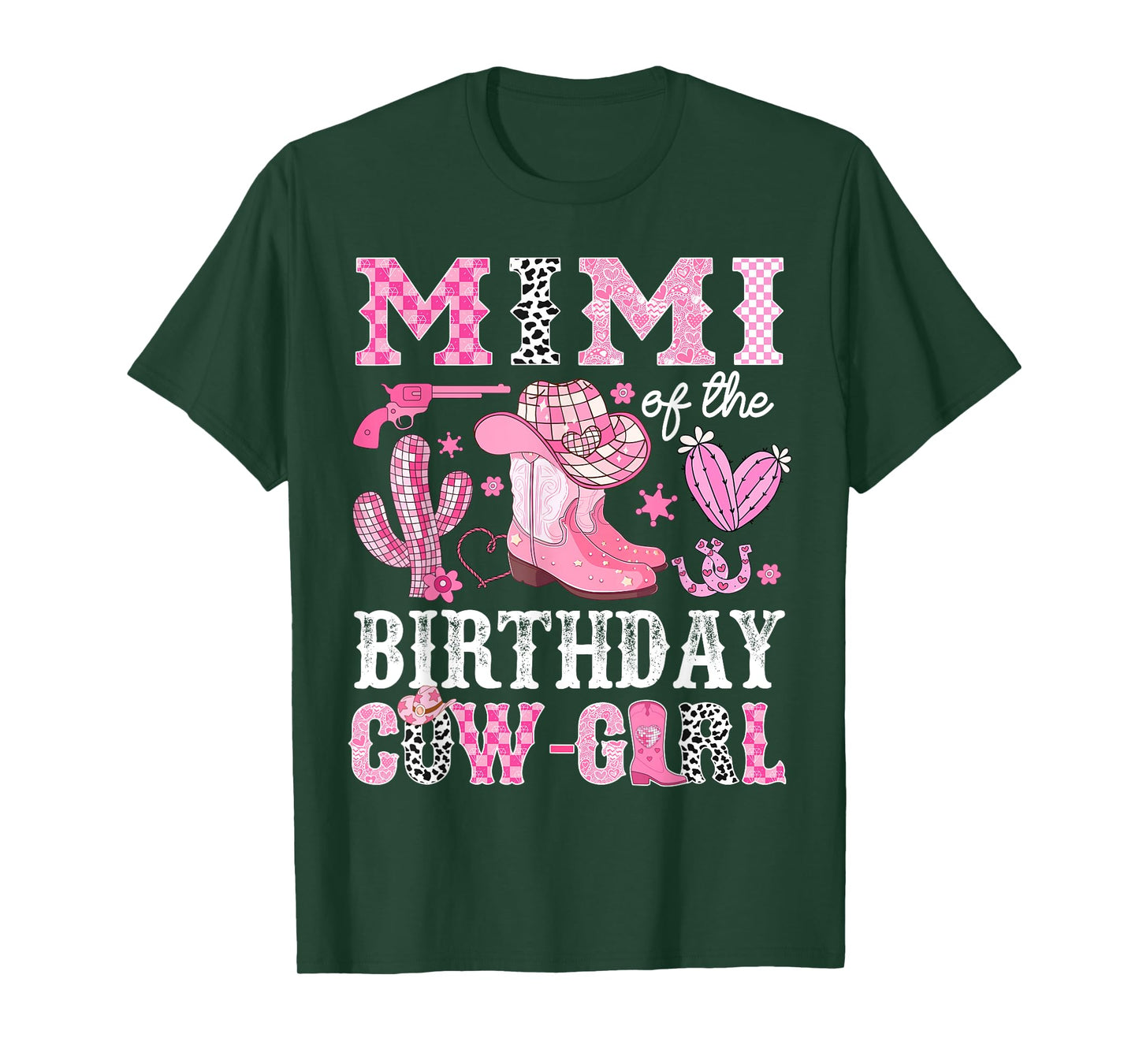 Mimi Of The Birthday Cow-Girl Rodeo Cowgirl Bday T-Shirt