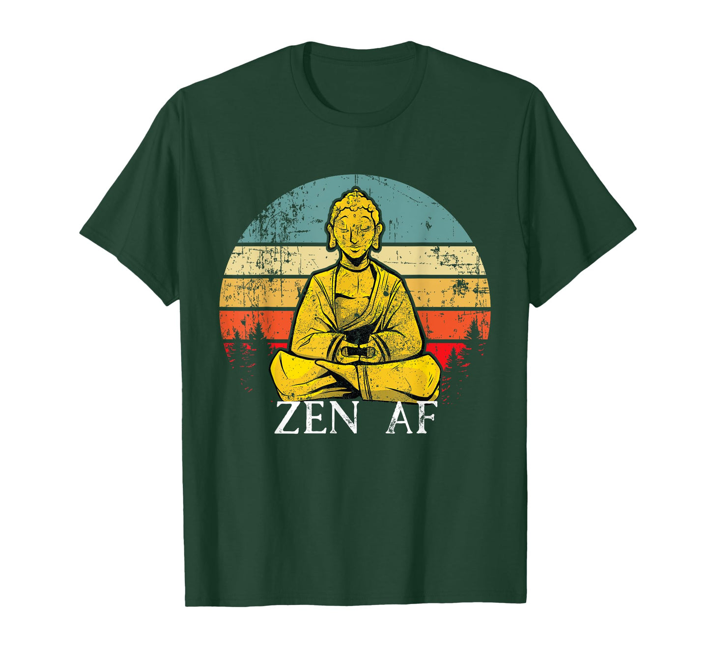 Zen AF Sarcasm Buddha quotes Shirt T-Shirt