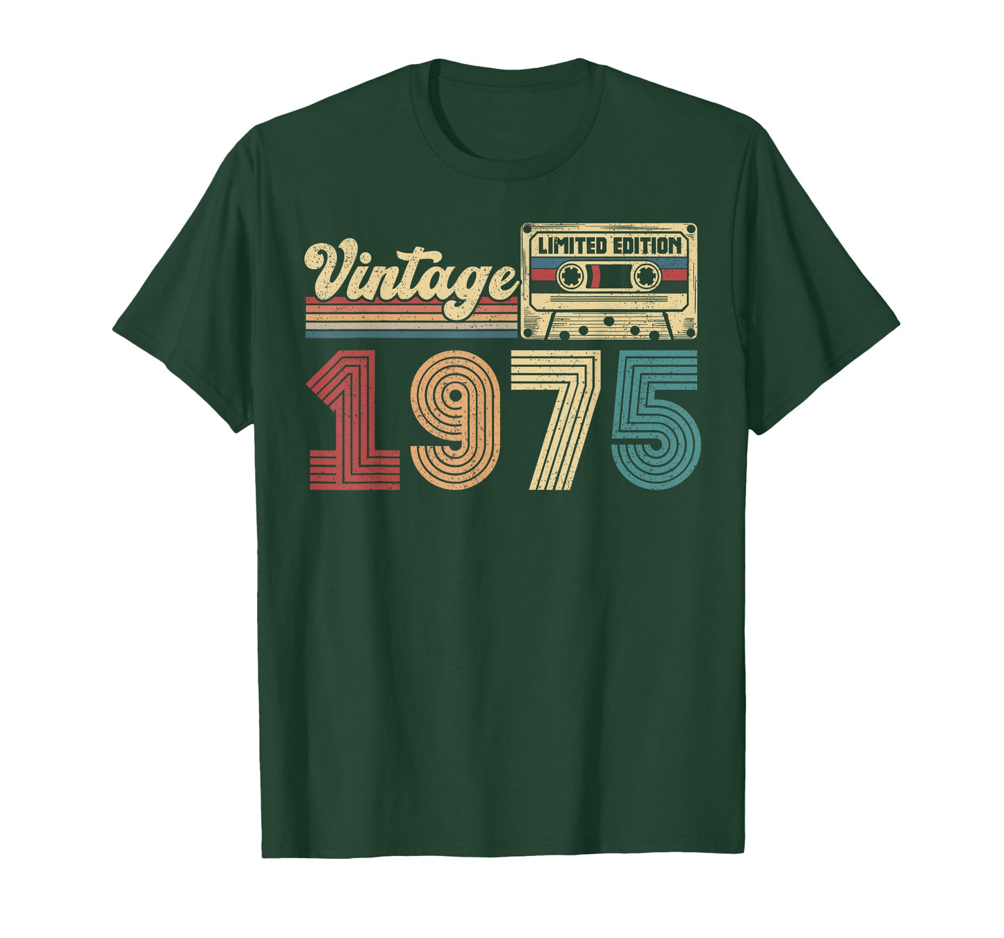 Vintage 1975 50th Birthday Gifts 50 Years Old T-Shirt
