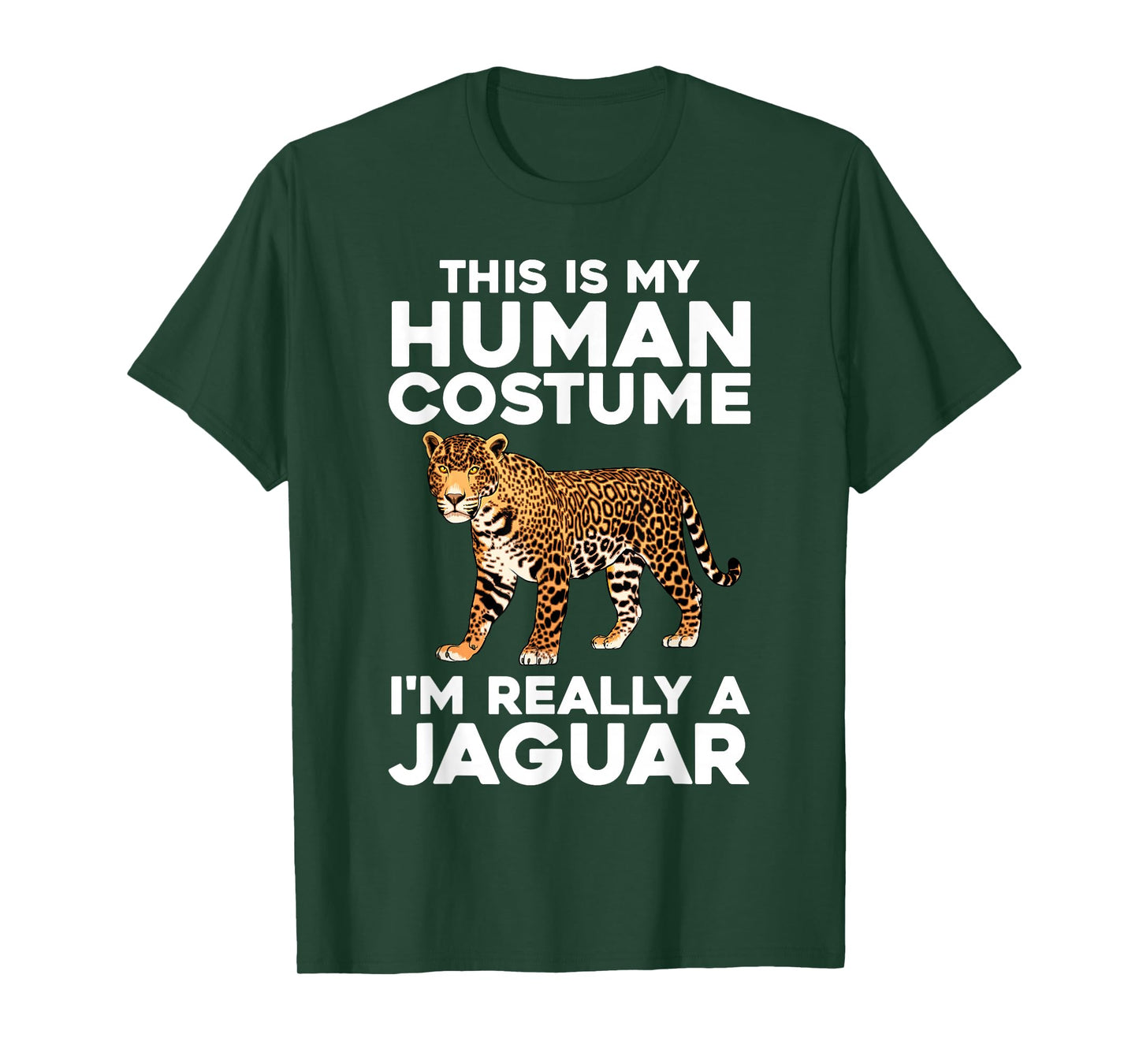 Cool Jaguar Design For Men Women Kids Cheetah Jaguar Lover T-Shirt
