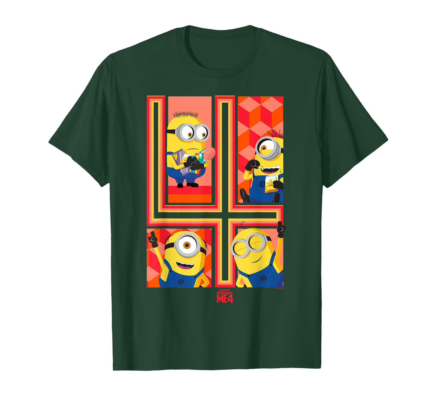 Minions Despicable Me 4 Minions Group T-Shirt