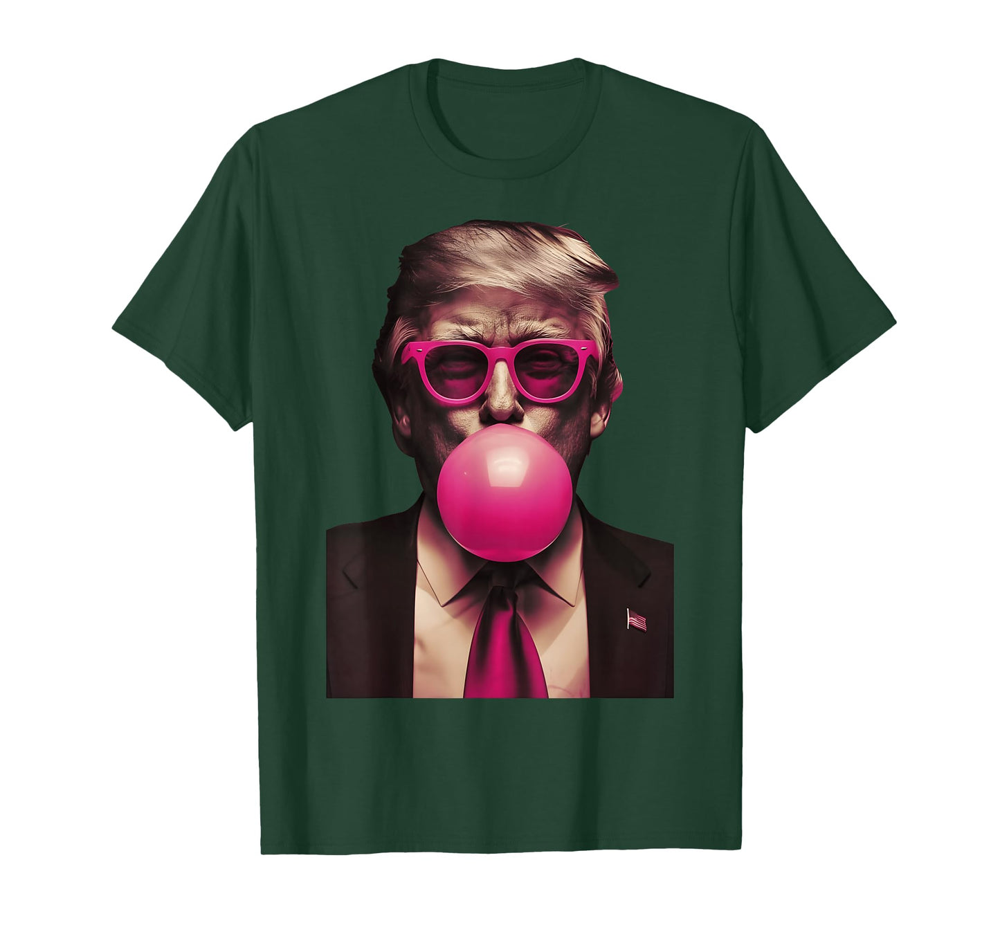 Trump Pink Bubblegum Funny T-Shirt