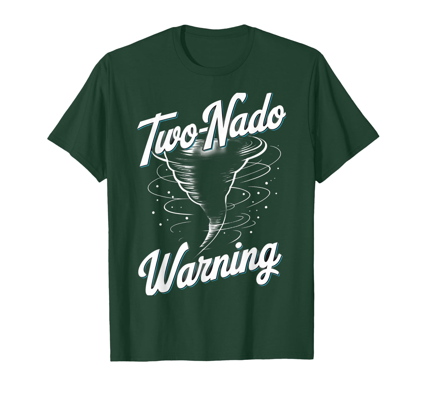 2nd Birthday Two Nado Warning Boy and Girl T-Shirt